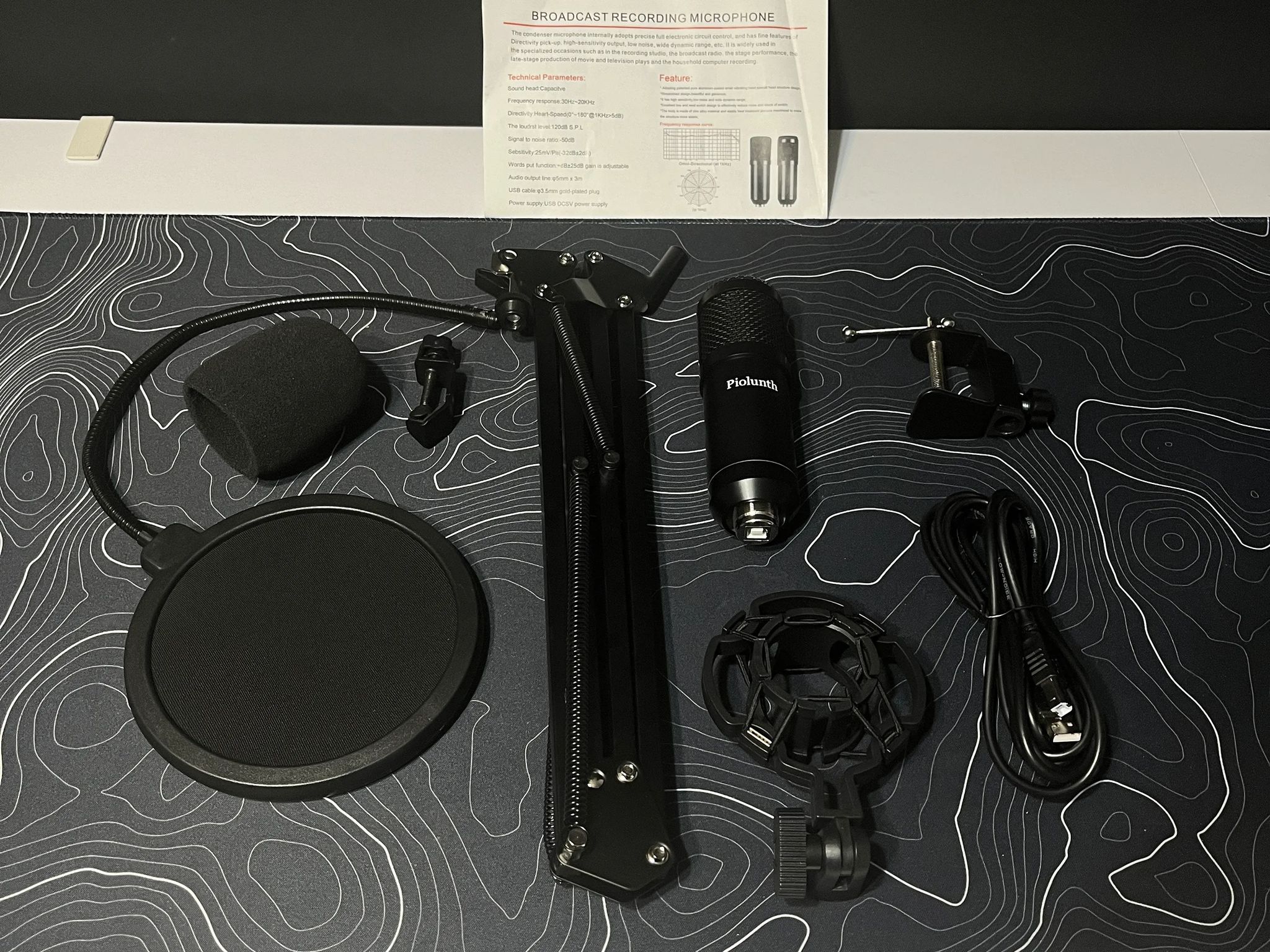 Piolunth USB Microphone