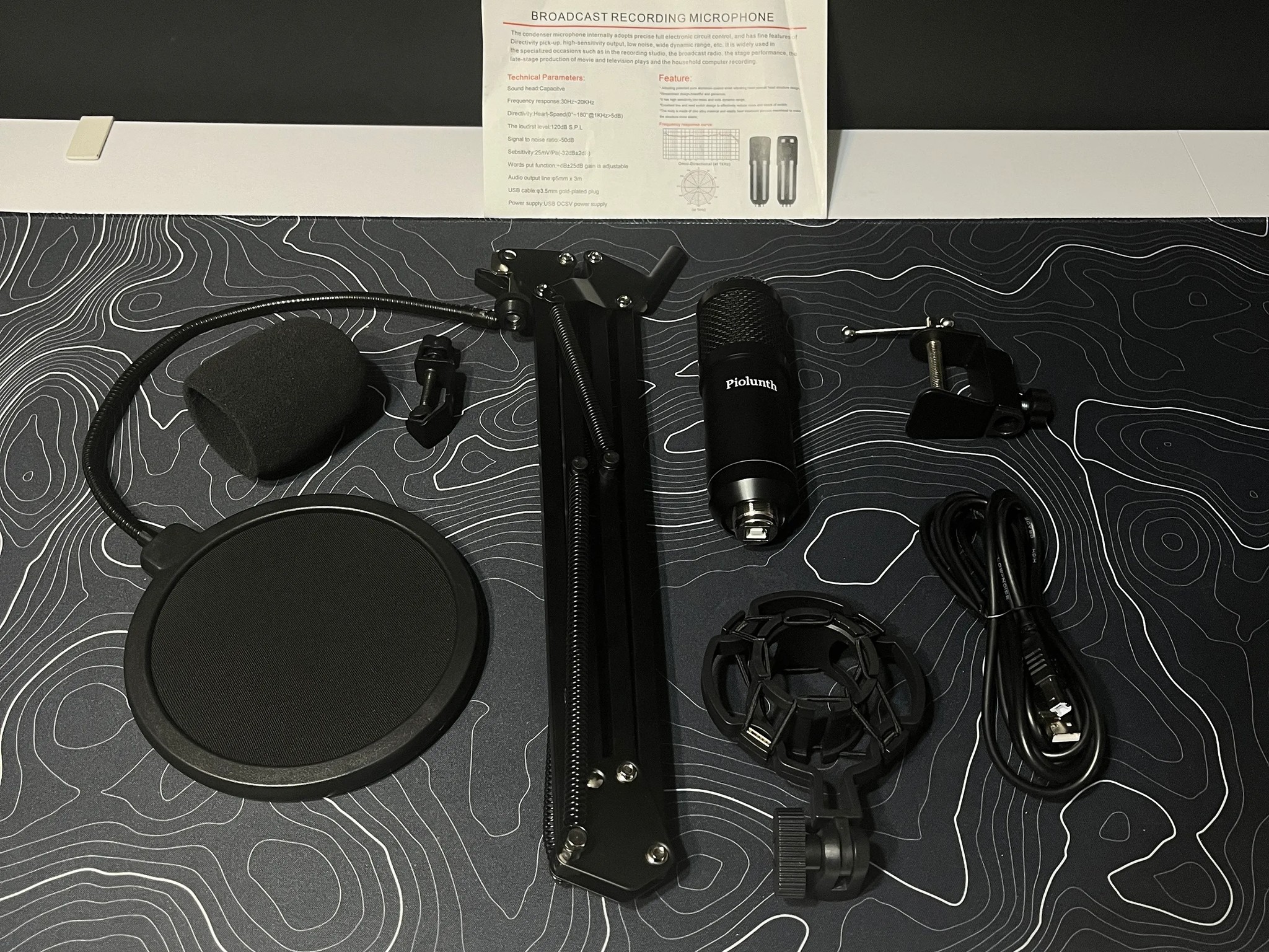 Piolunth USB Microphone