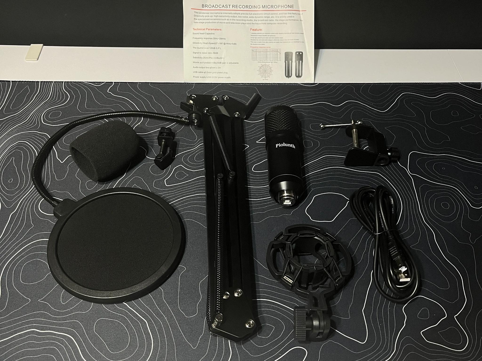Piolunth USB Microphone