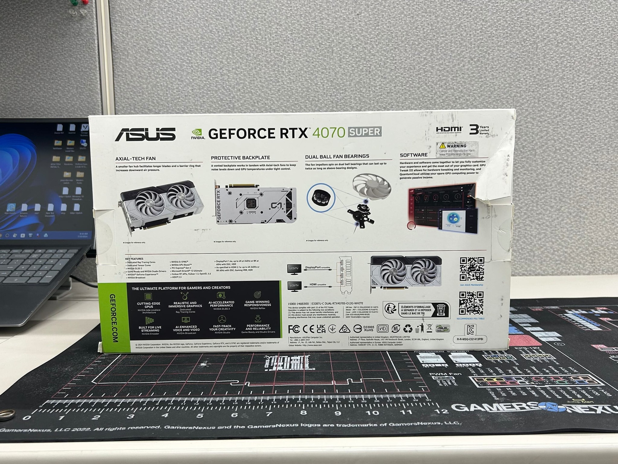 Asus Dual RTX 4070 Super OC (White)