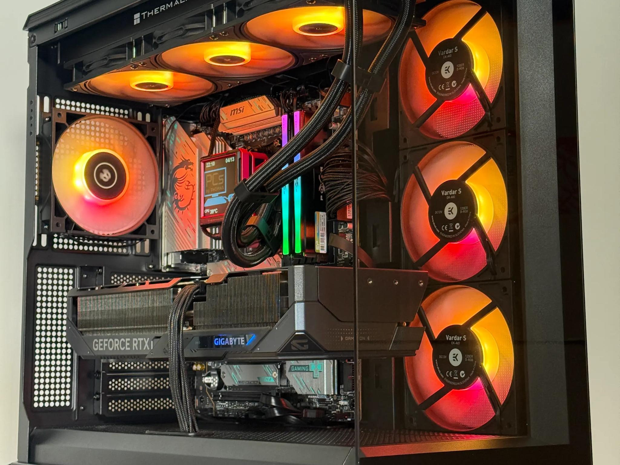 RTX 5090 Flagship Gaming PC Ryzen 9800x3d 64GB DDR5 4TB NVME