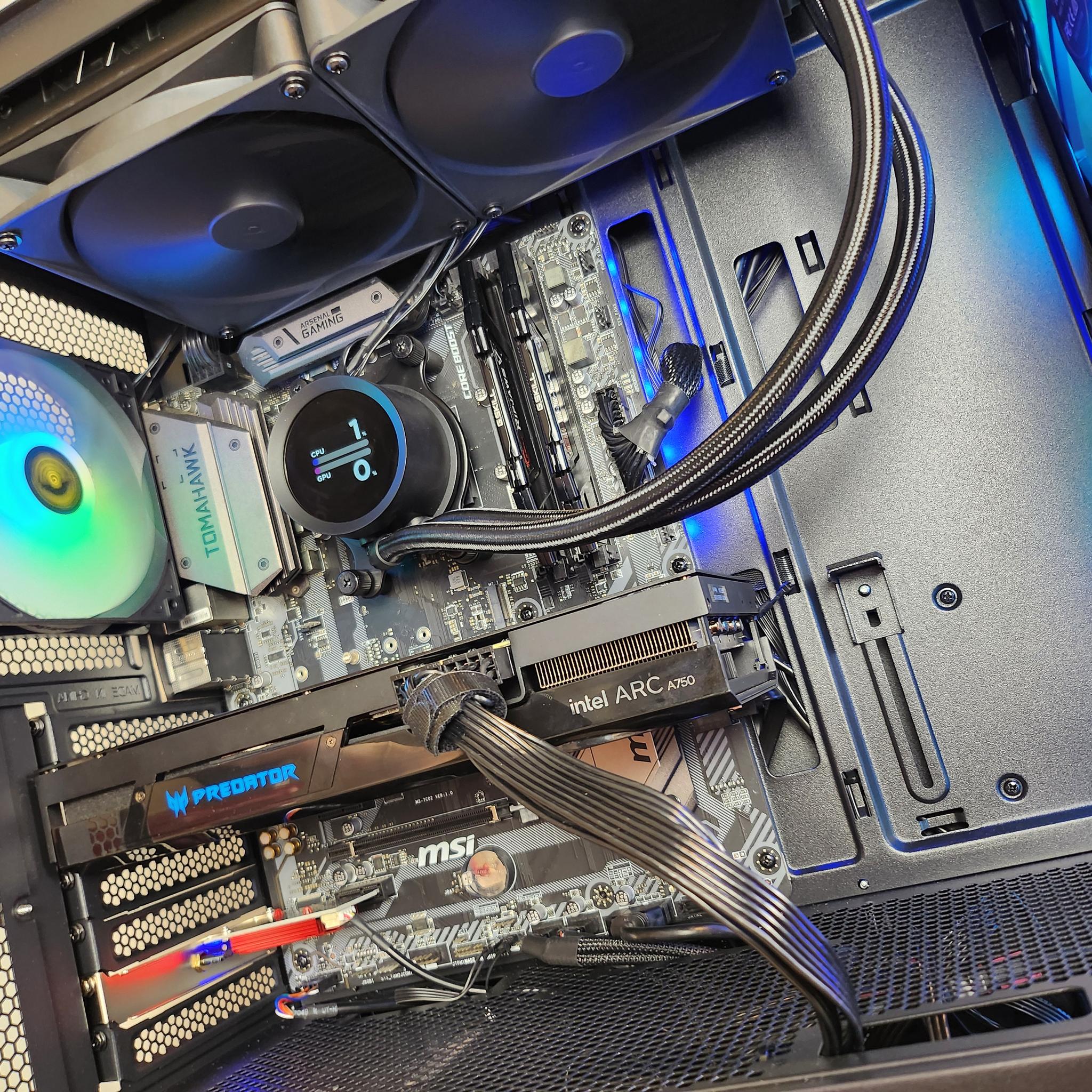 Predator BiFrost Gaming PC! Arc A750 Ryzen 5 3600