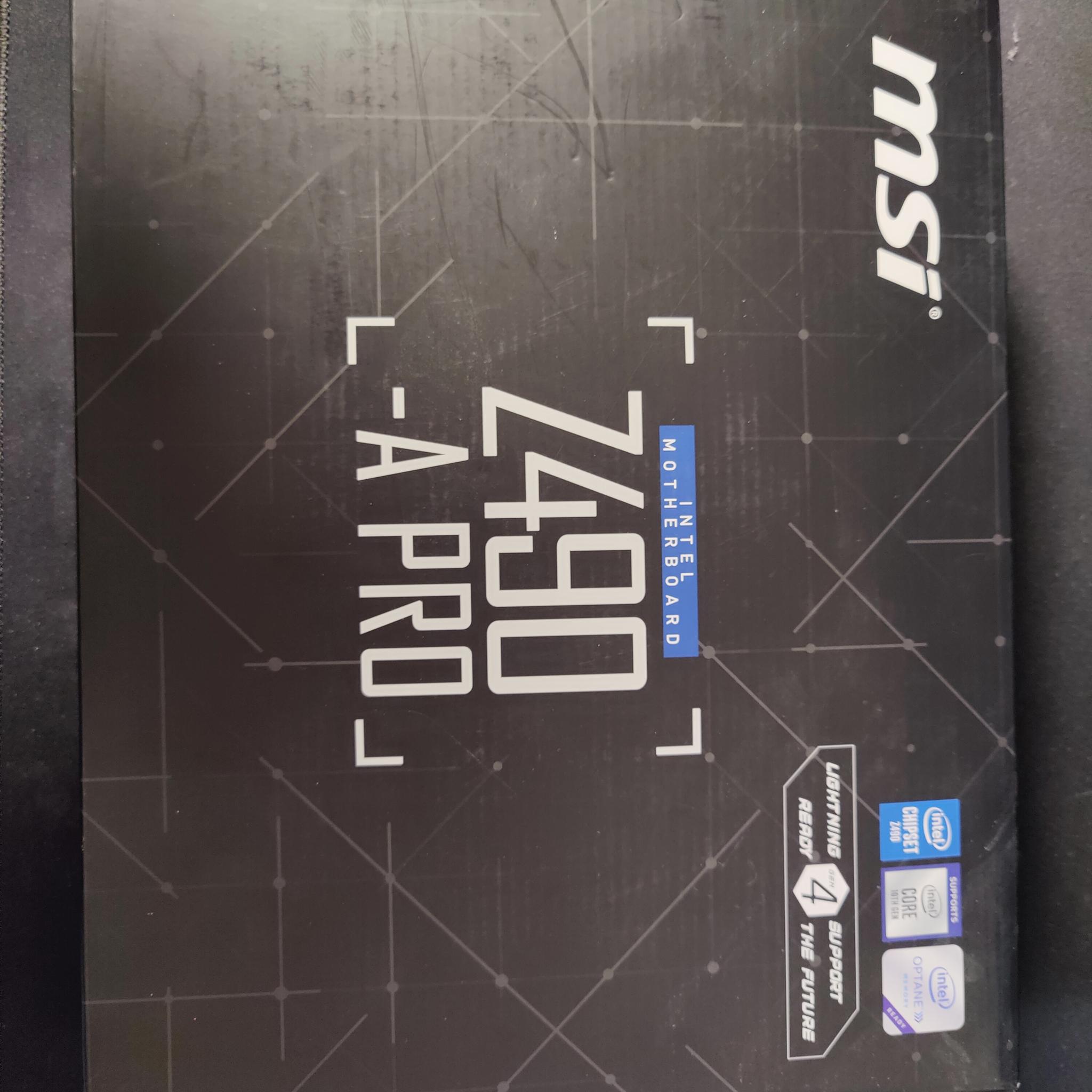 MSI PRO Z490-A MOBO for Sale