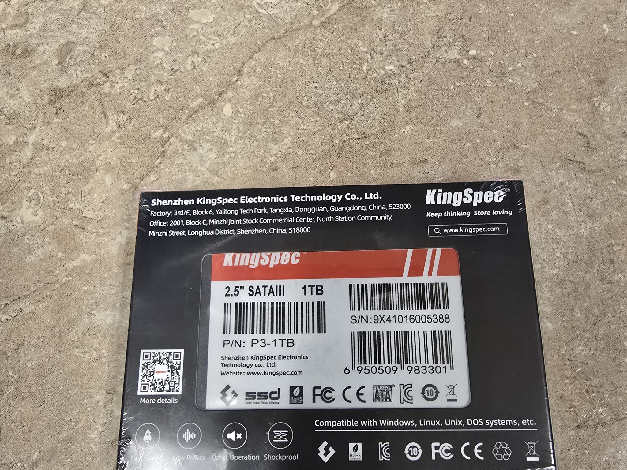 1tb King spec SATA SSD