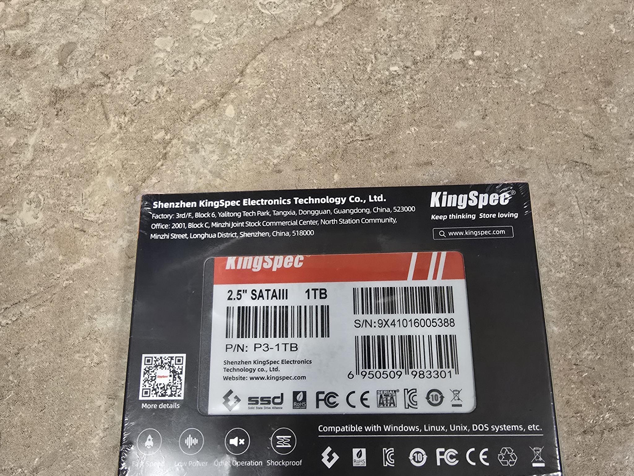 1tb King spec SATA SSD