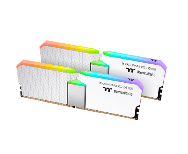 Thermaltake TOUGHRAM XG RGB D5 Memory DDR5 32 GB (16GBx2) 5600 Mhz CL36 RG34D516GX2-5600C36B - White
