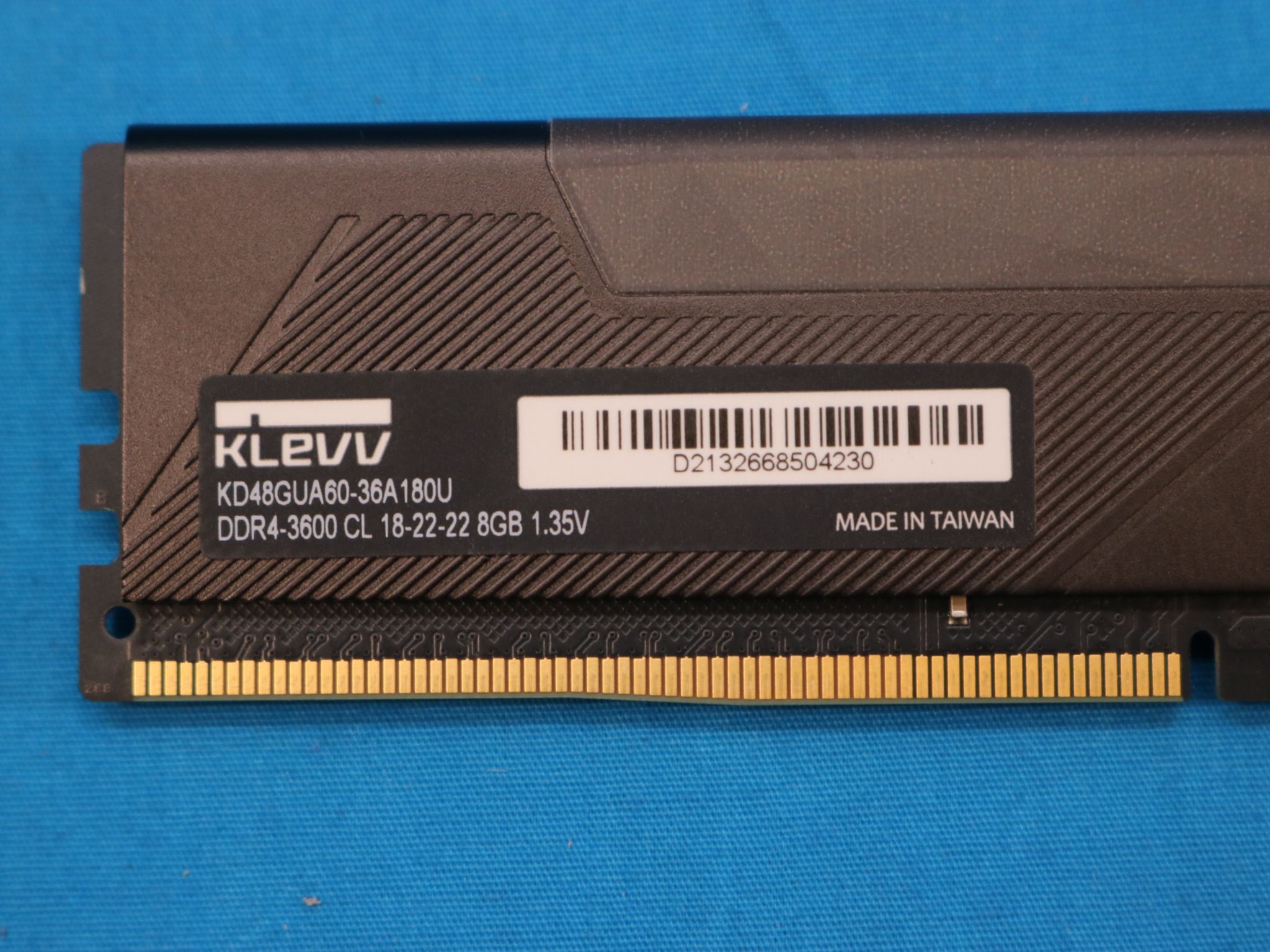 2x8GB - 3600mhz Mixed Kit - Corsair / KLEVV - DDR4 RAM - 4144116496