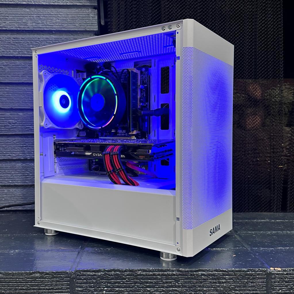 🧊Great Value🧊Intel i5/GTX 970, 16GB RAM, 250GB+1TB Storage, RGB Esports Budget Gaming PC