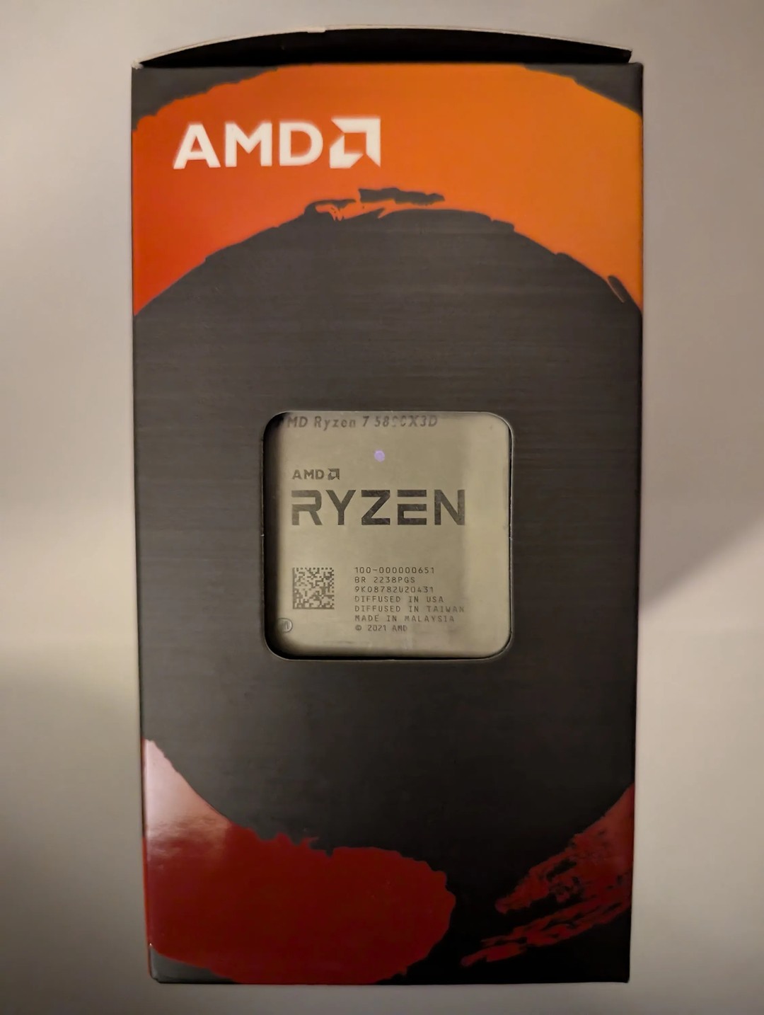 AMD Ryzen 7 5800X3D AM4 8-Core Processor With 3D V-Cache +