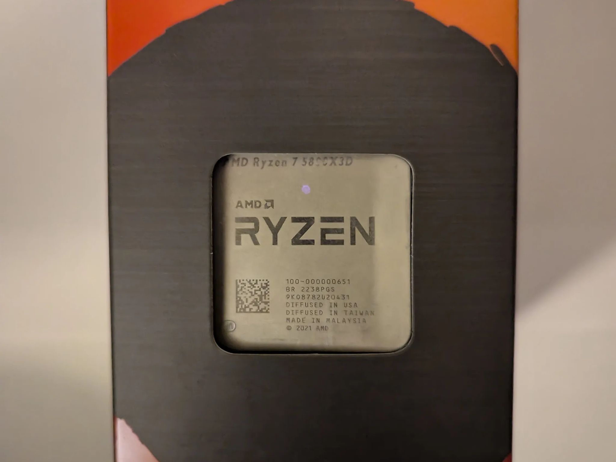 AMD Ryzen 7 5800X3D AM4 8-Core Processor With 3D V-Cache + Original Box