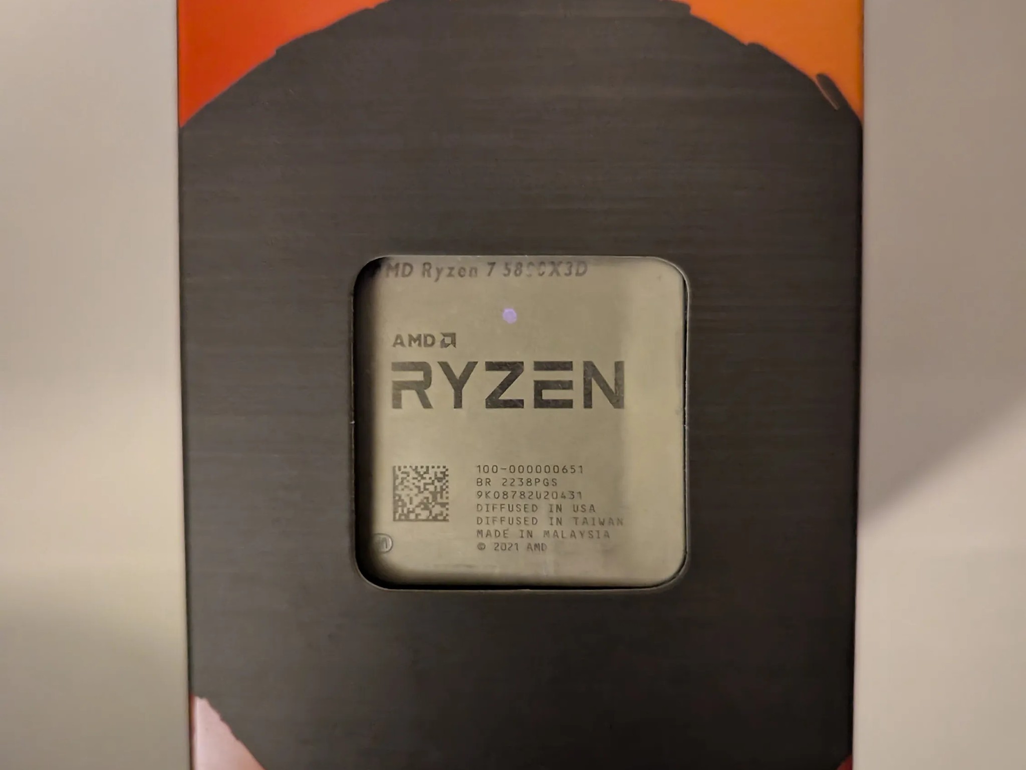 AMD Ryzen 7 5800X3D AM4 8-Core Processor With 3D V-Cache + Original Box
