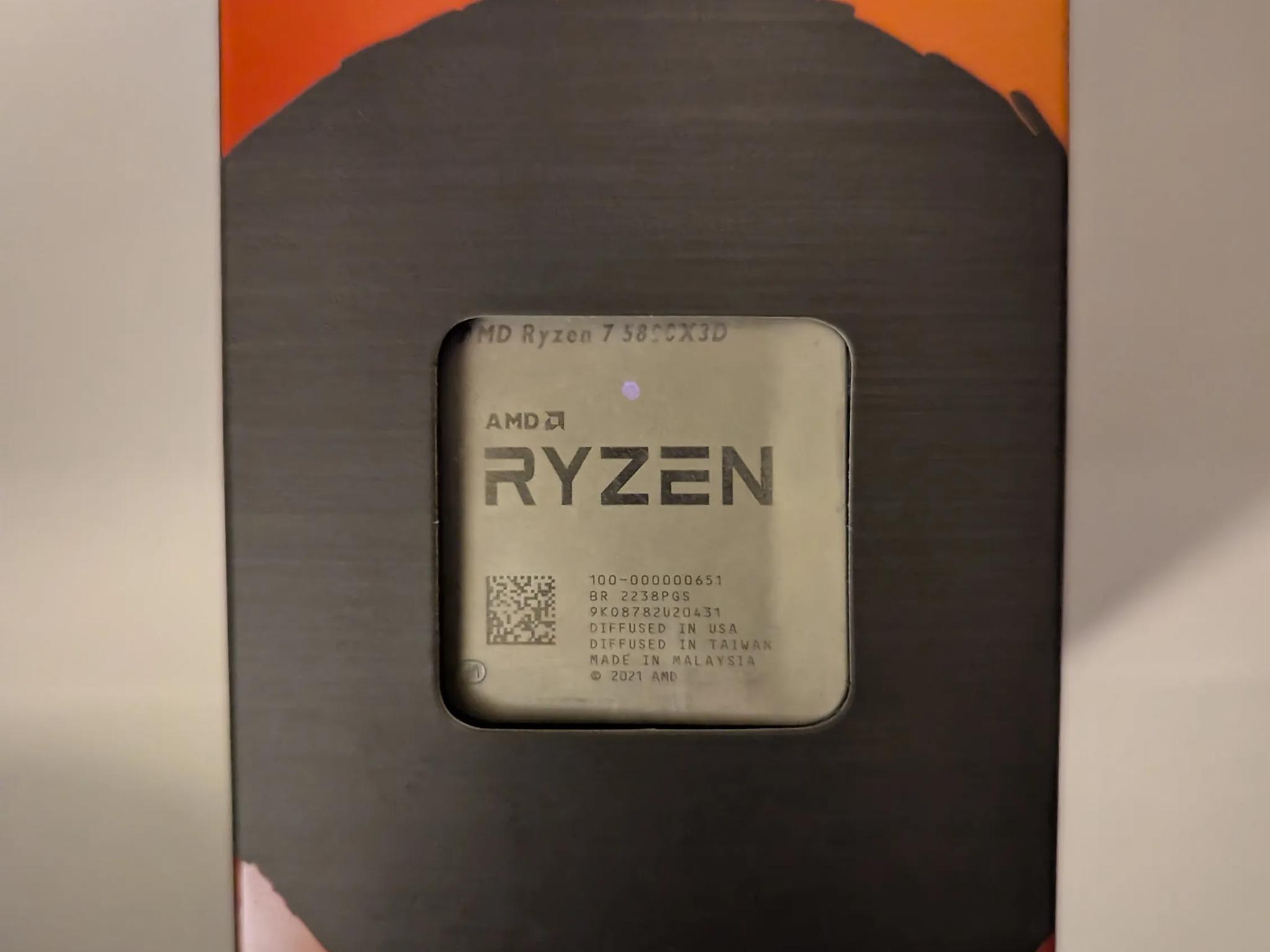 AMD Ryzen 7 5800X3D AM4 8-Core Processor With 3D V-Cache + Original Box