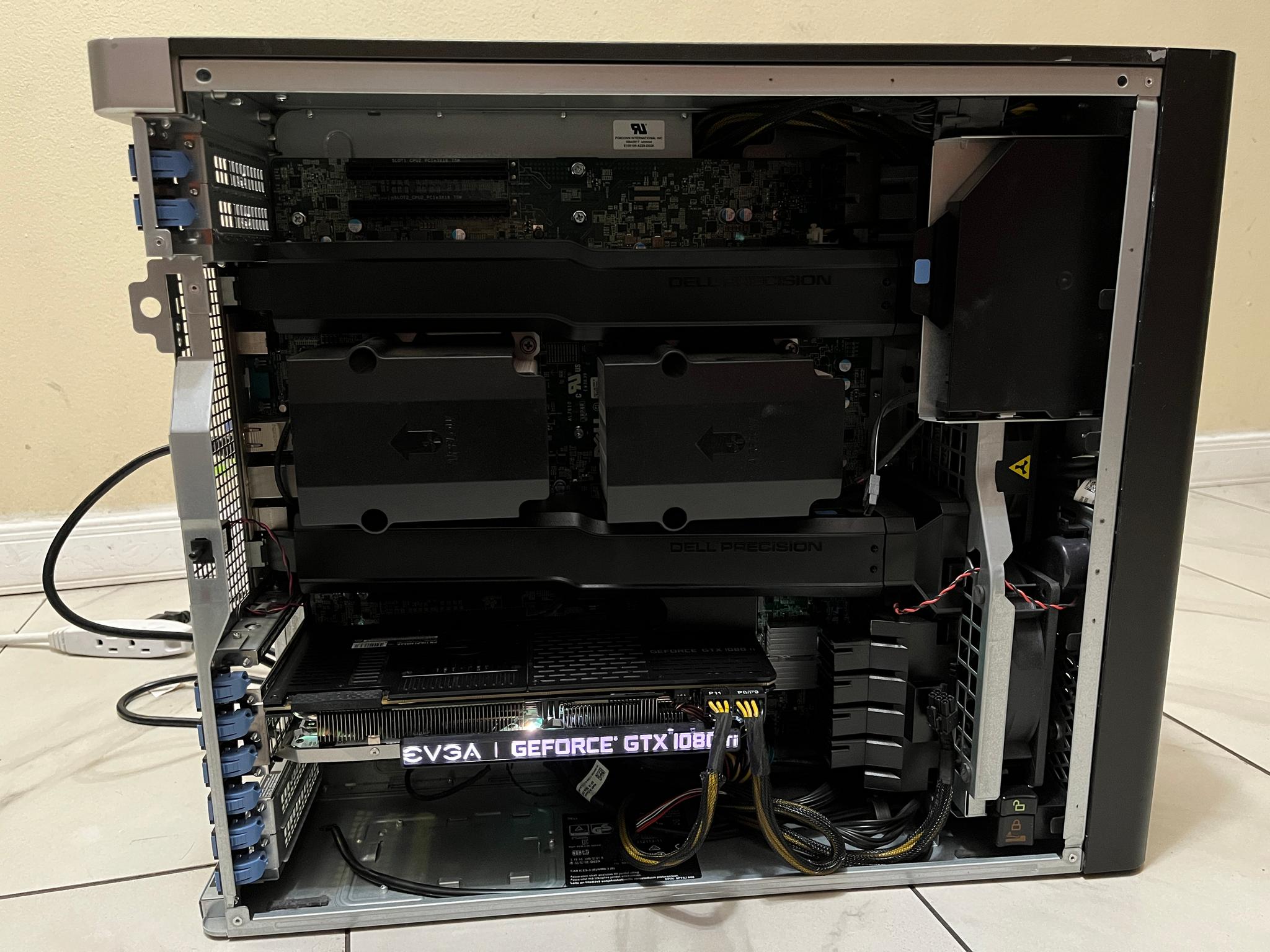 🔥NVIDIA GTX 1080 Ti, Intel Xeon 12 Core (Same as i7), 500 GB SSD, 12 GB RAM, Dell T7910 Gaming PC 🟢🔥