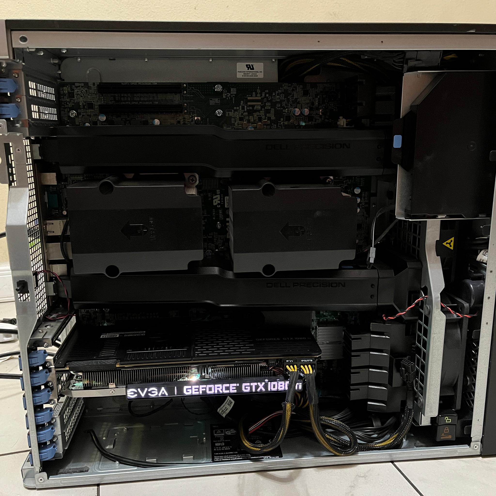 🔥NVIDIA GTX 1080 Ti, Intel Xeon 12 Core (Same as i7), 500 GB SSD, 12 GB RAM, Dell T7910 Gaming PC 🟢🔥