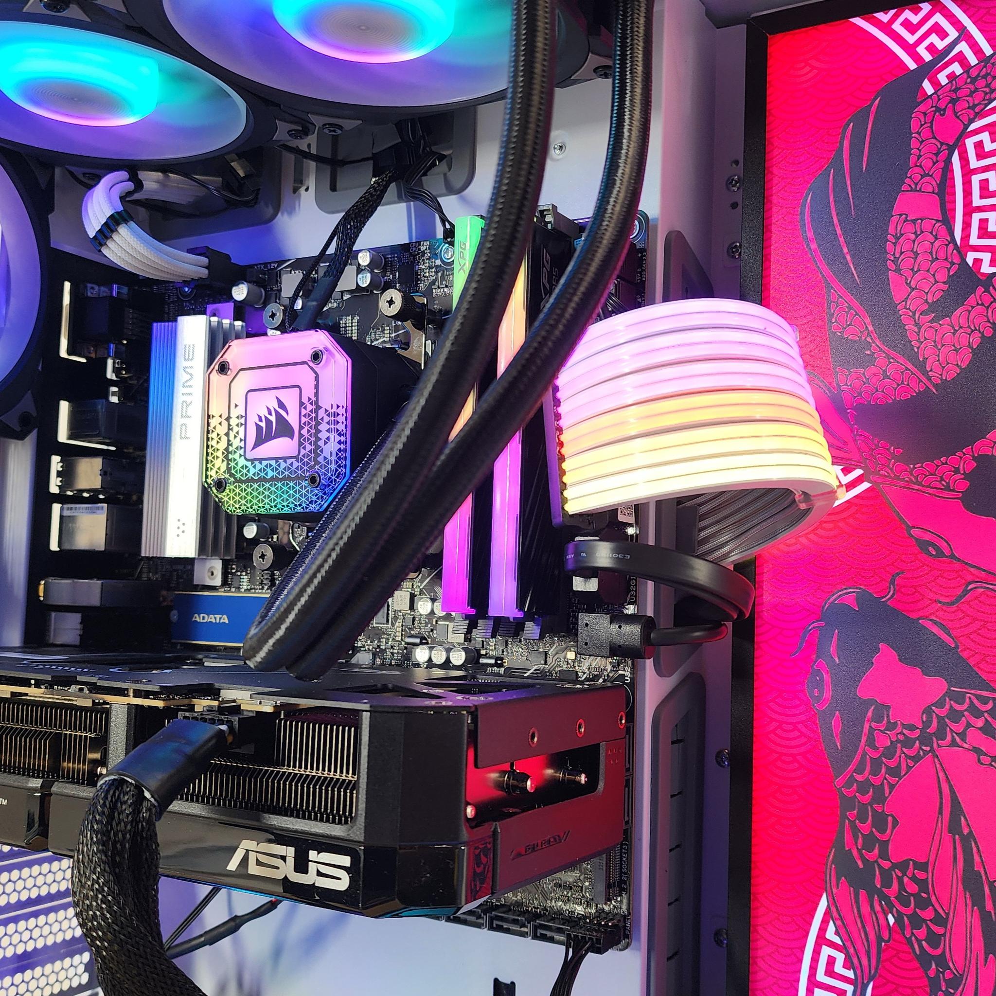 Gaming PC Ryzen 7 7700X 32GB RAM 1TB SSD RTX 5070 12GB Windows 11 Computer