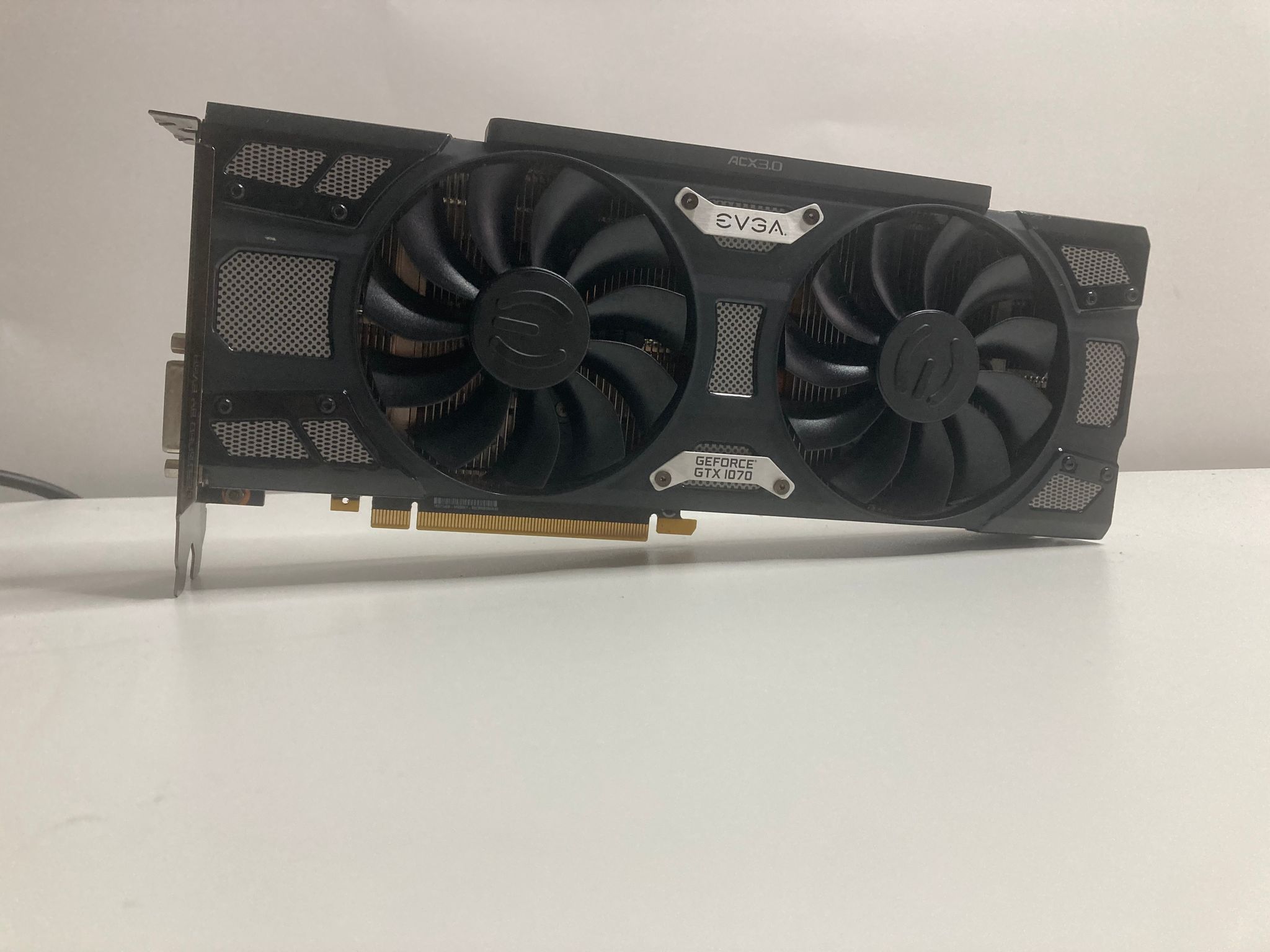 EVGA GTX 1070 SC Black Edition 8GB VRAM