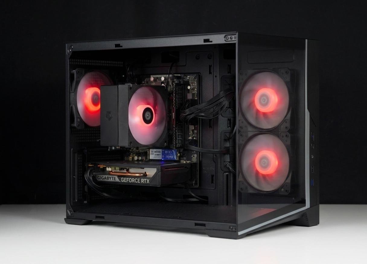 EXT View 70X Lite (V5) - Ryzen 5 5500, RTX 5050 8GB, 16GB DDR4 Ram, 1TB SSD