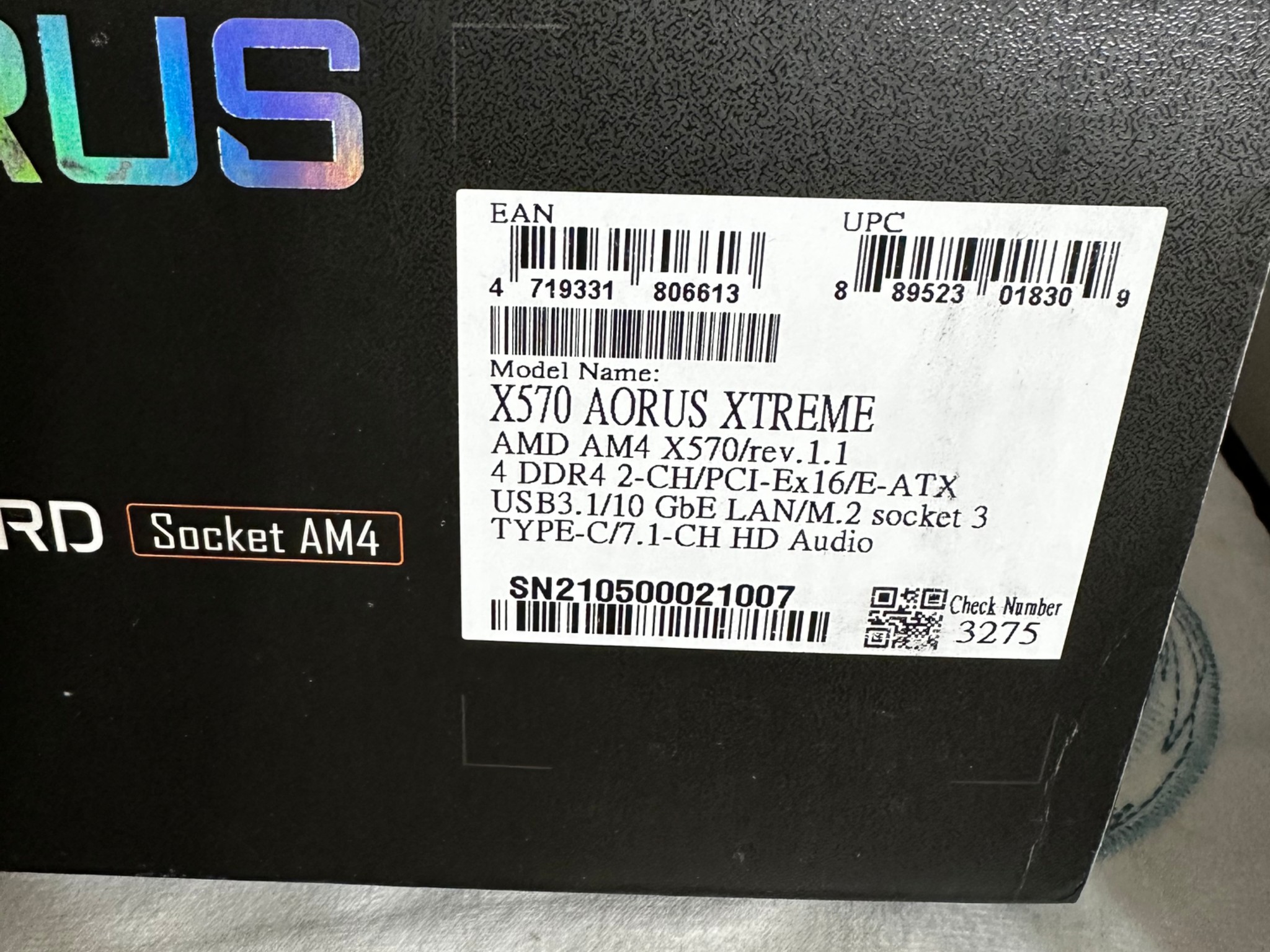 Aorus X570 Xtreme