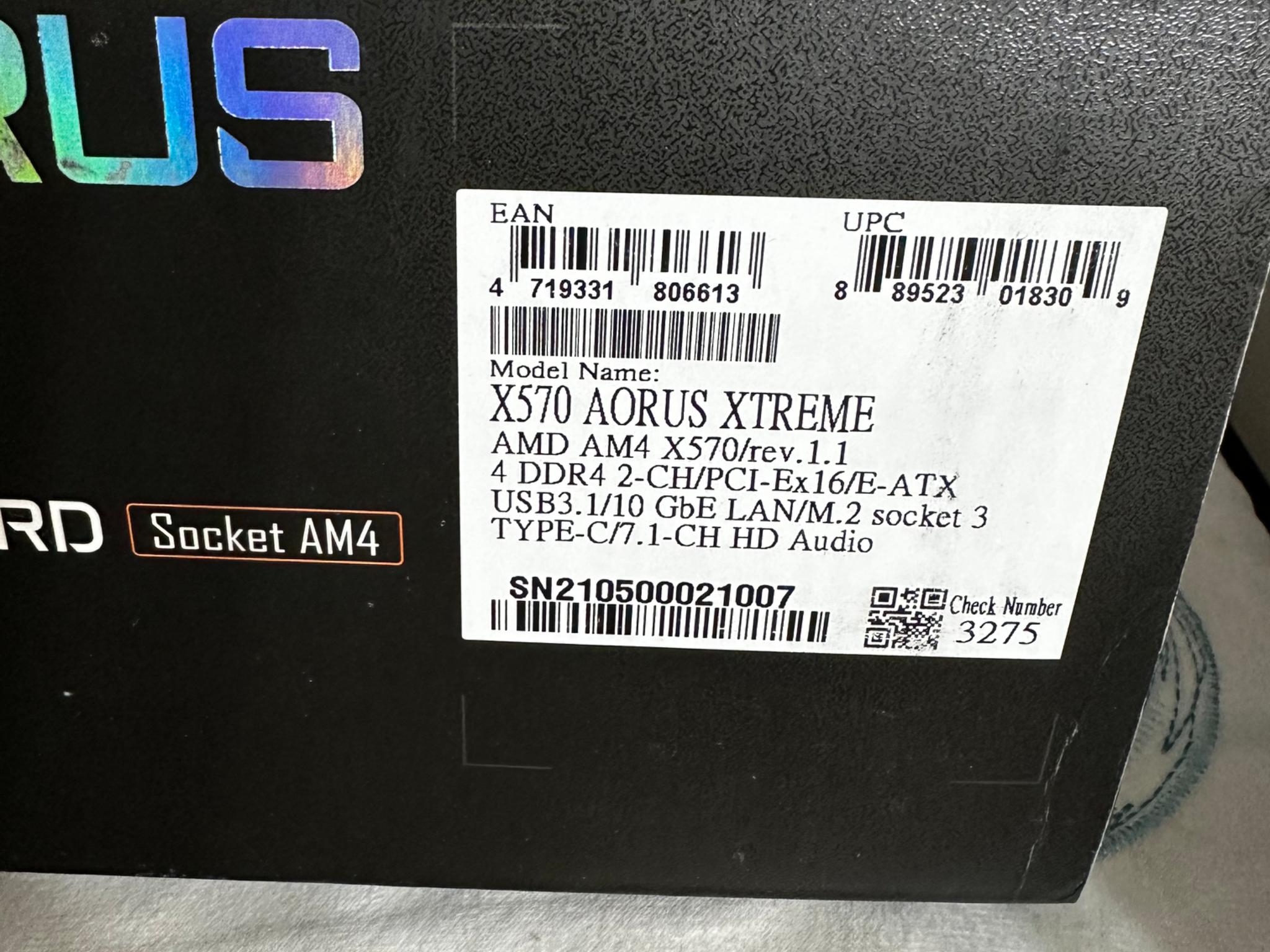 Aorus X570 Xtreme