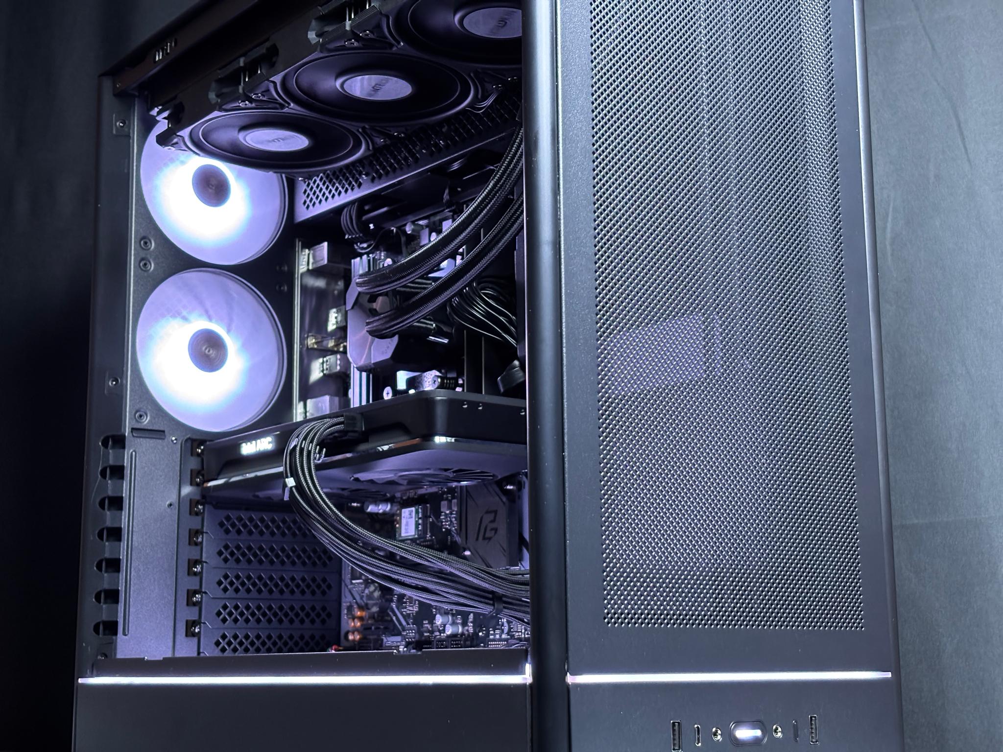 🖤WICKED PC🖤 Ryzen 5 5500 | Arc A750 | 16gb DDR4 | 500 GB M.2 SSD🔥