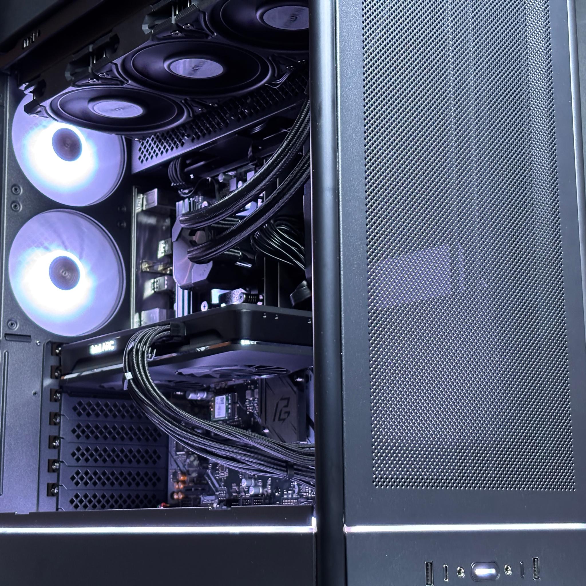 🖤GAMING PC🖤 Ryzen 5 5500 | Arc A750 | 16gb DDR4 | 500 GB M.2 SSD🔥