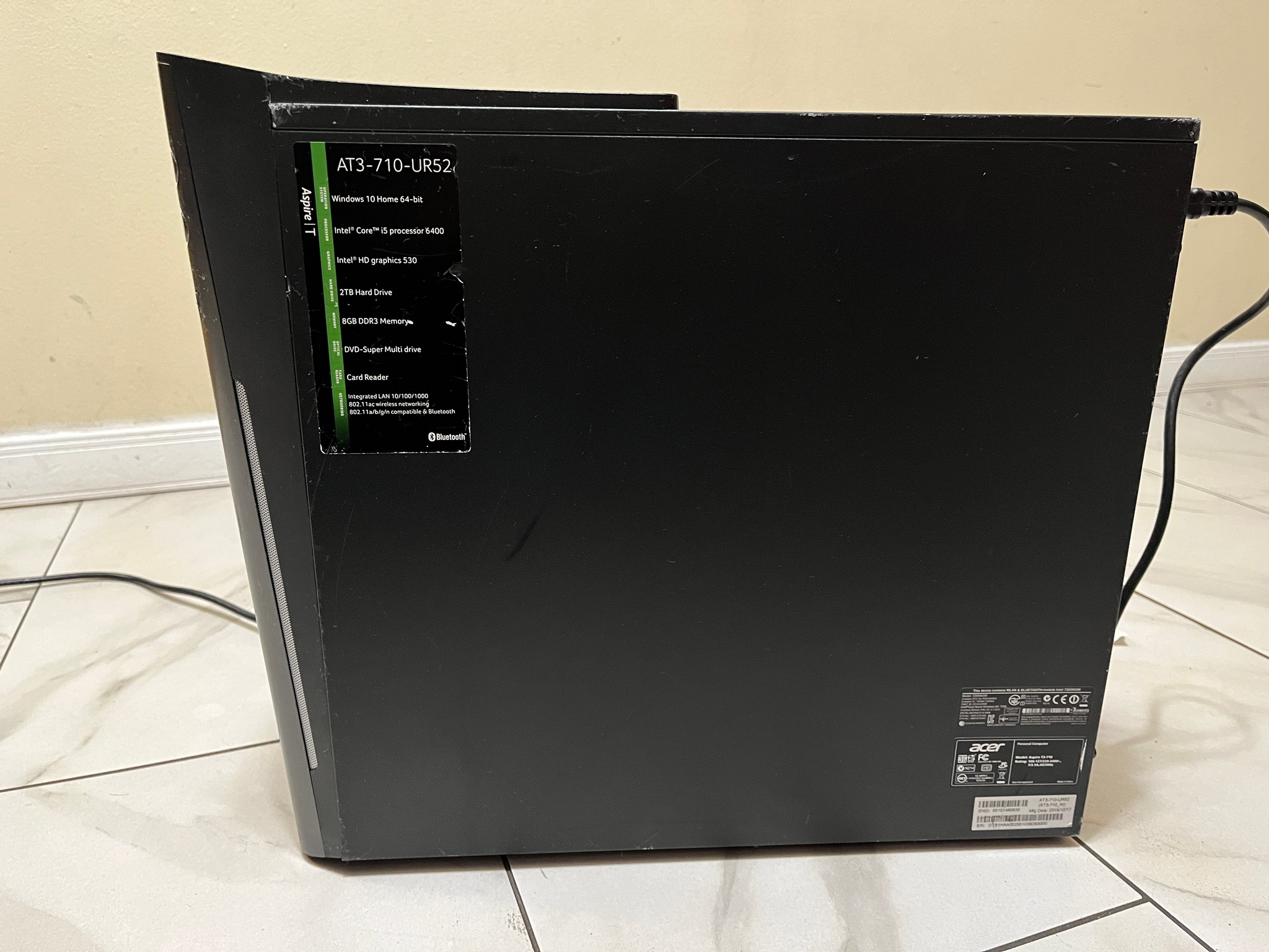 🟢🔥Budget Acer Aspire Gaming PC - GTX 1060 6GB, Intel i5-6400, 16GB RAM, 1.2TB Storage w/ Wi-Fi 🖥️🔵