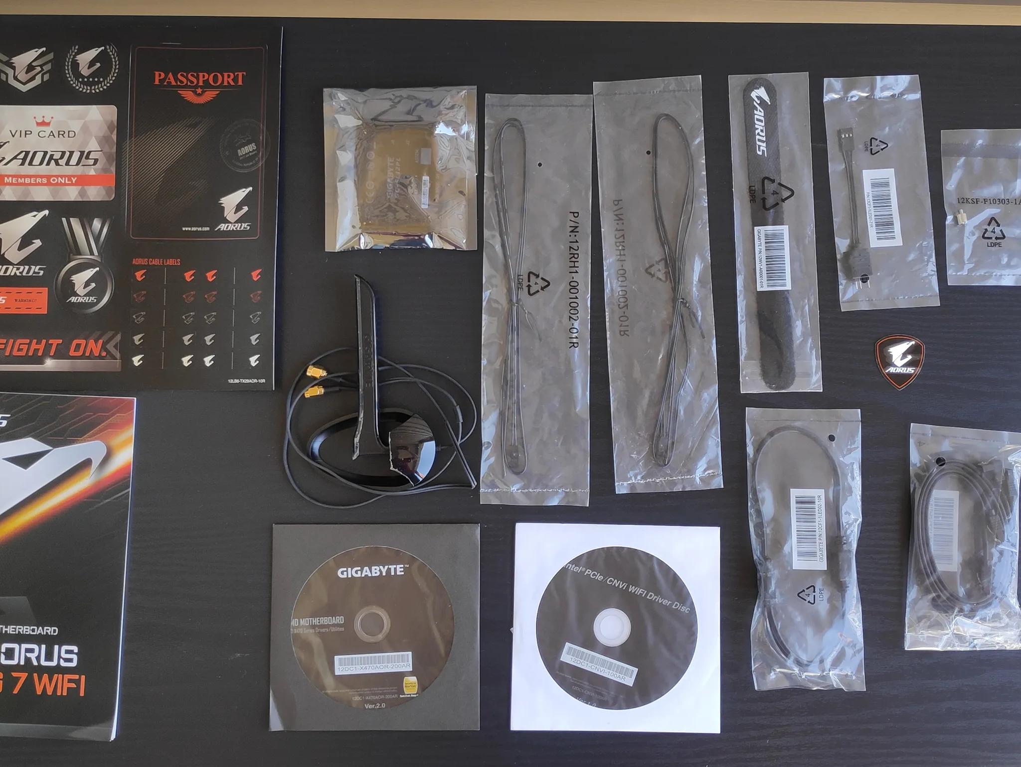 Gigabyte X470 Aorus Gaming 7 Wifi Socket AM4 Motherboard for AMD Ryzen Processors (Open box)