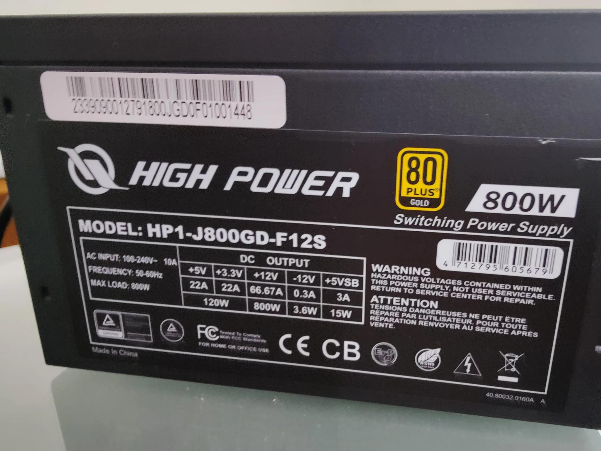 Asrock B650m-c with 24gb DDR5 and 800w PSU