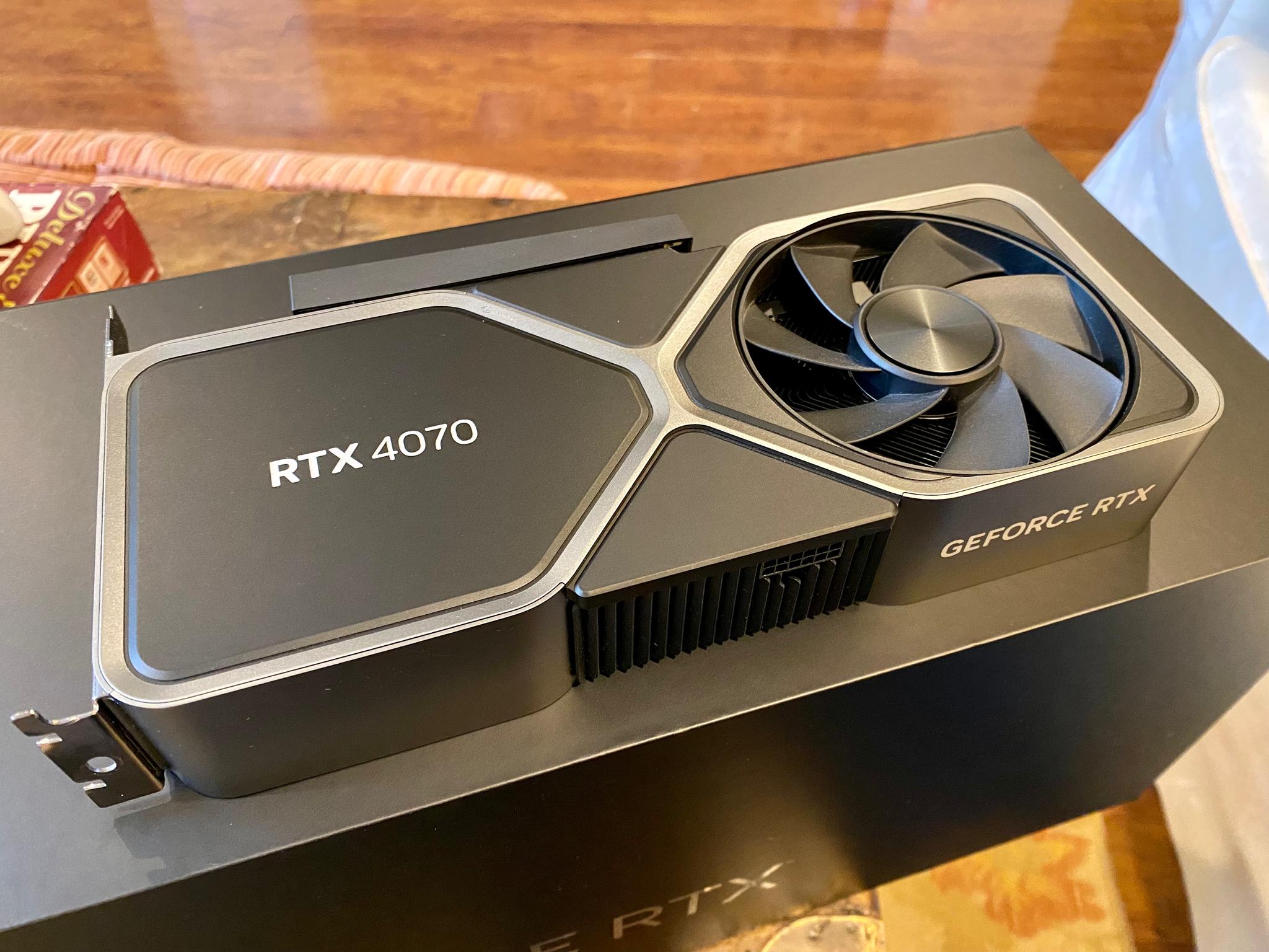 RTX 4070 Founders Edition - Excellent Condition