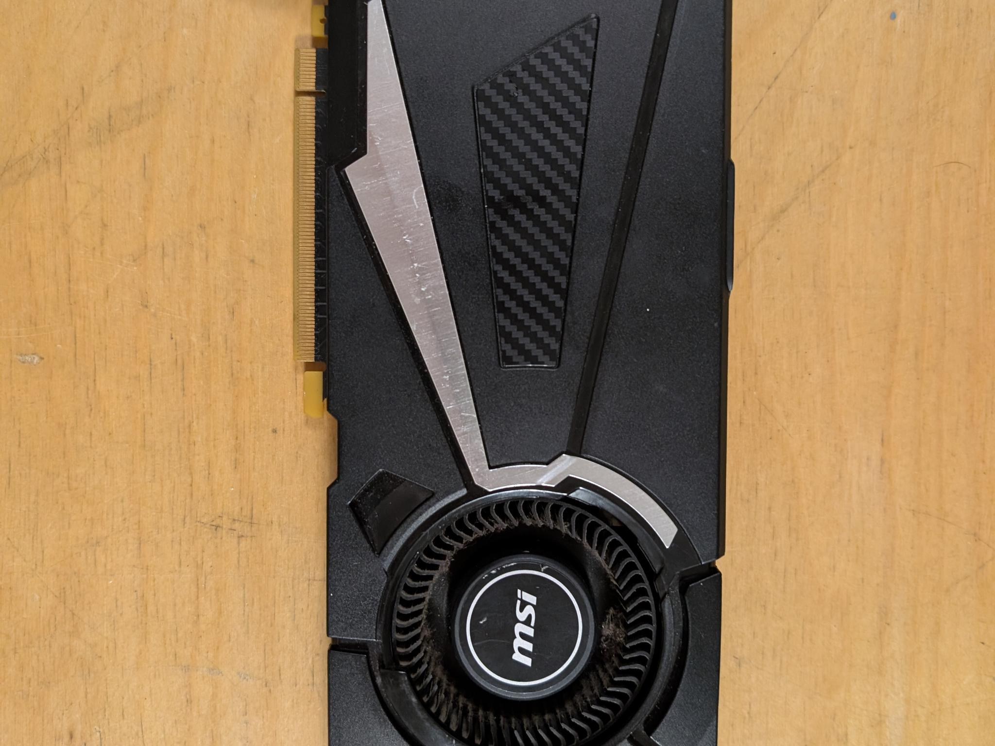 MSI Nvidia GTX 1070 Ti 8GB AERO OC