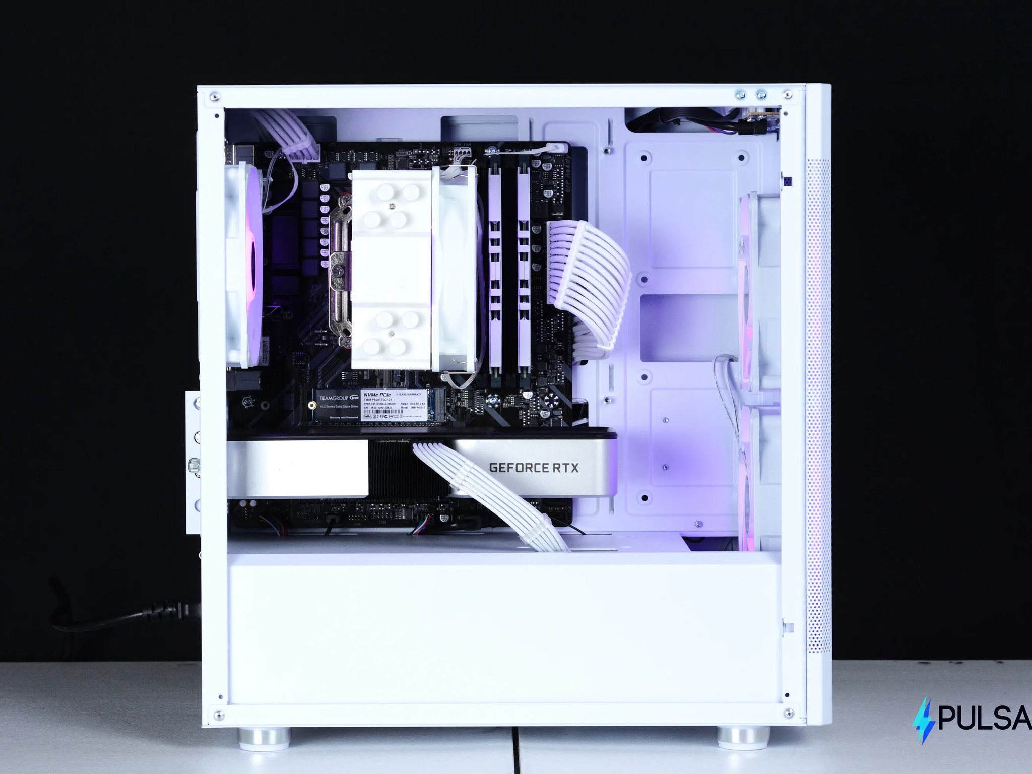 ⚪🟣 WISTERIA: RTX 3060 TI + Ryzen 5 + 16GB 3200MHz + 1TB SSD