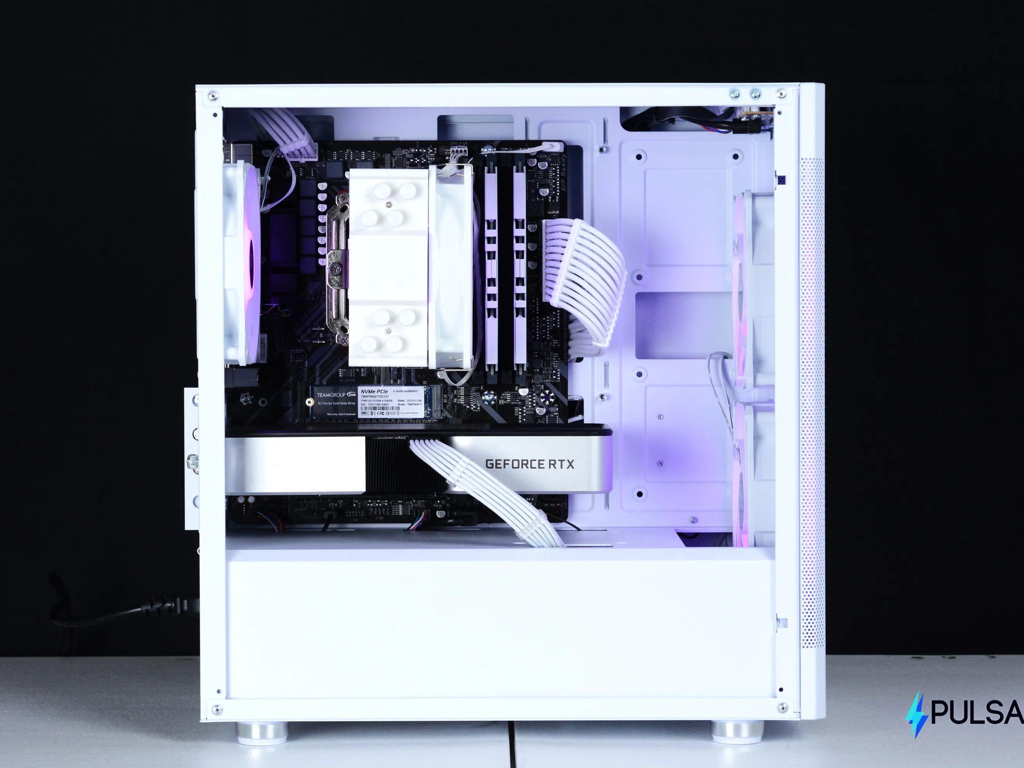 ⚪🟣 WISTERIA: RTX 3060 TI + Ryzen 5 + 16GB 3200MHz + 1TB SSD
