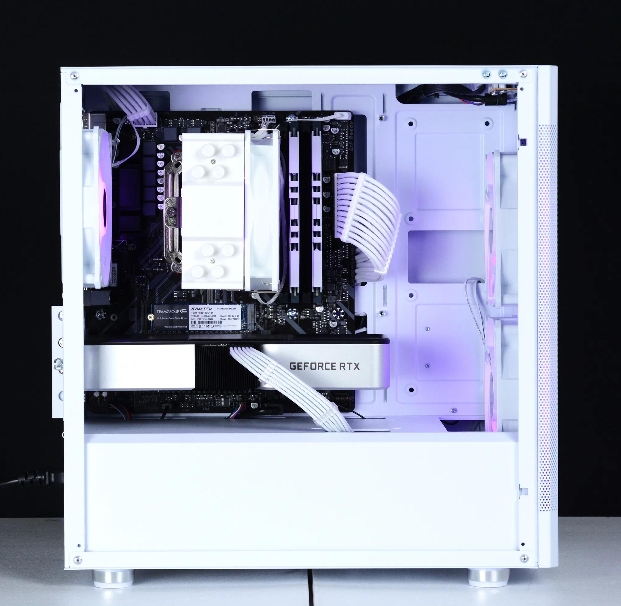 ⚪🟣 WISTERIA: RTX 3060 TI + Ryzen 5 + 16GB 3200MHz + 1TB SSD