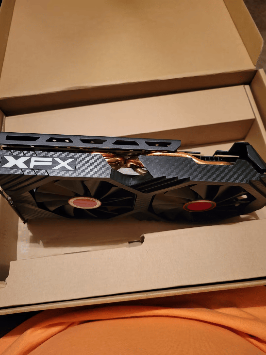 XFX RX 580 8GB OC+ Edition, Black, Nearly New
