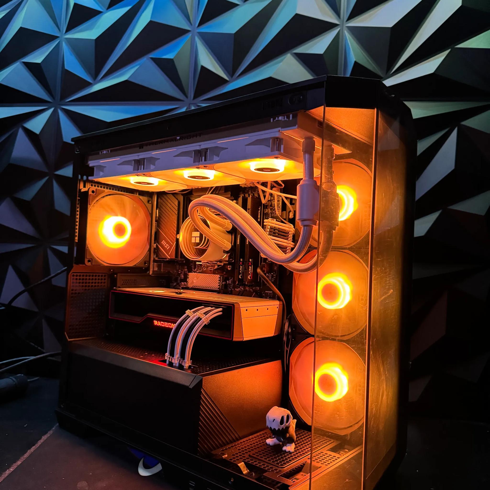 🦖🖤Black Zilla Gaming Beast 🦖🖤 Ryzen 9 7900X| RX 6900XT| 48 GB DDR5| 2 TB NVMe|