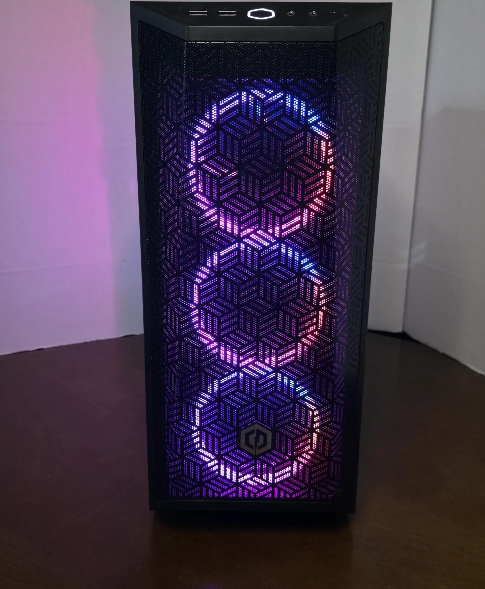 Custom Mid Range Gaming PC, AM5, DDR5, Black