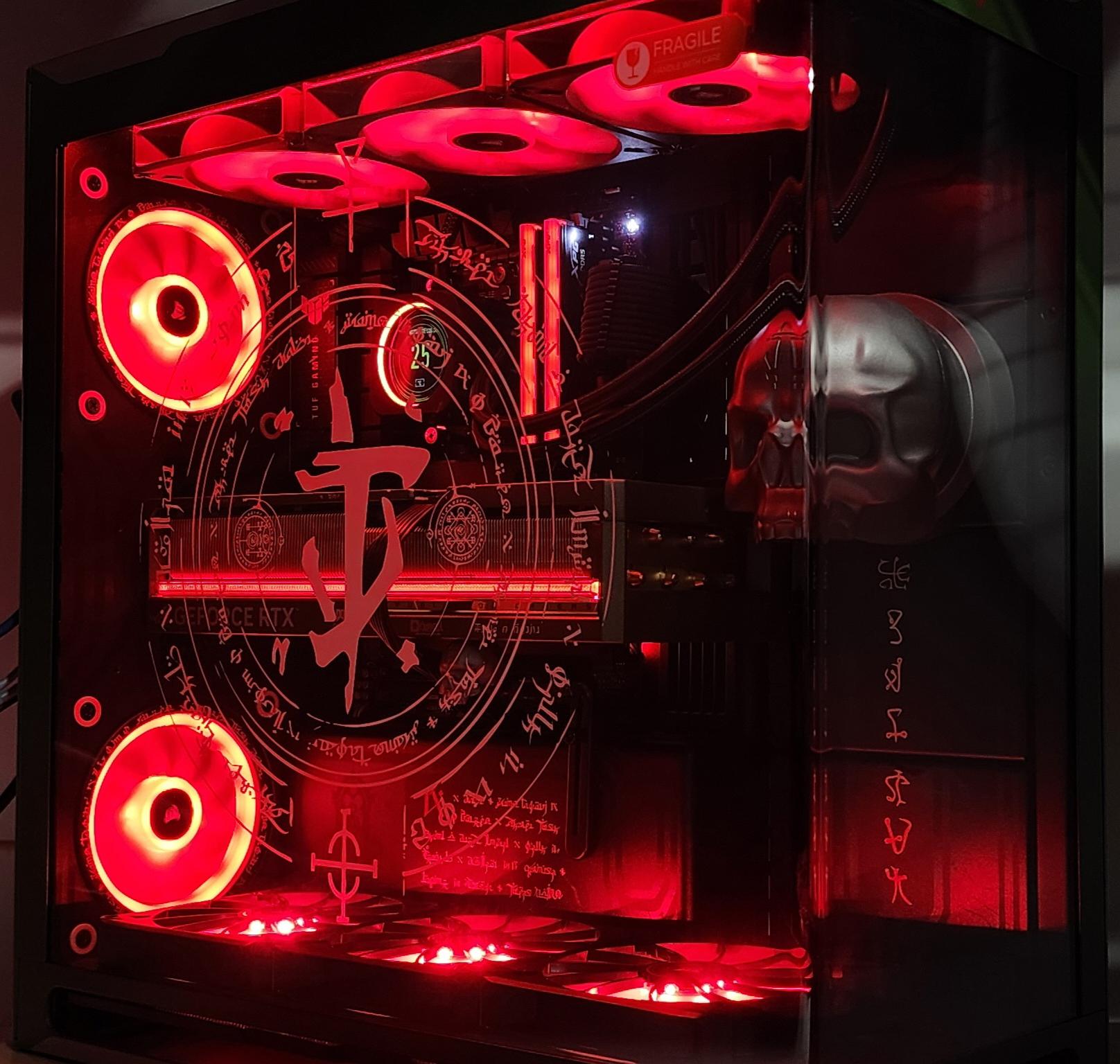 Gaming PC Ryzen 7 9800X3D 32GB RAM 2TB SSD RTX 5080 16GB Windows 11 DOOM PC