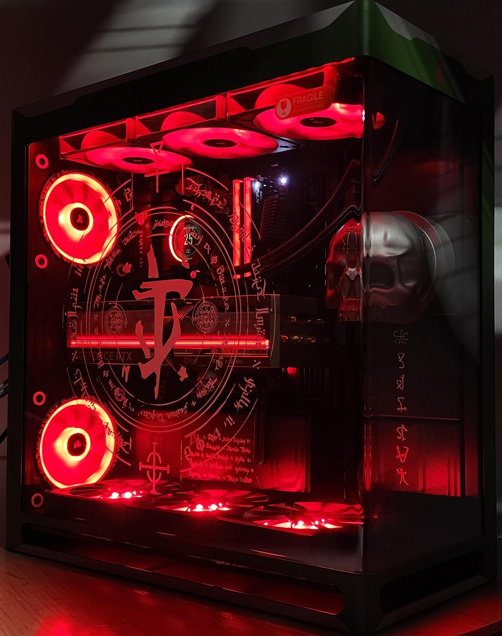 Gaming PC Ryzen 7 9800X3D 32GB RAM 2TB SSD RTX 5080 16GB Windows 11 DOOM PC