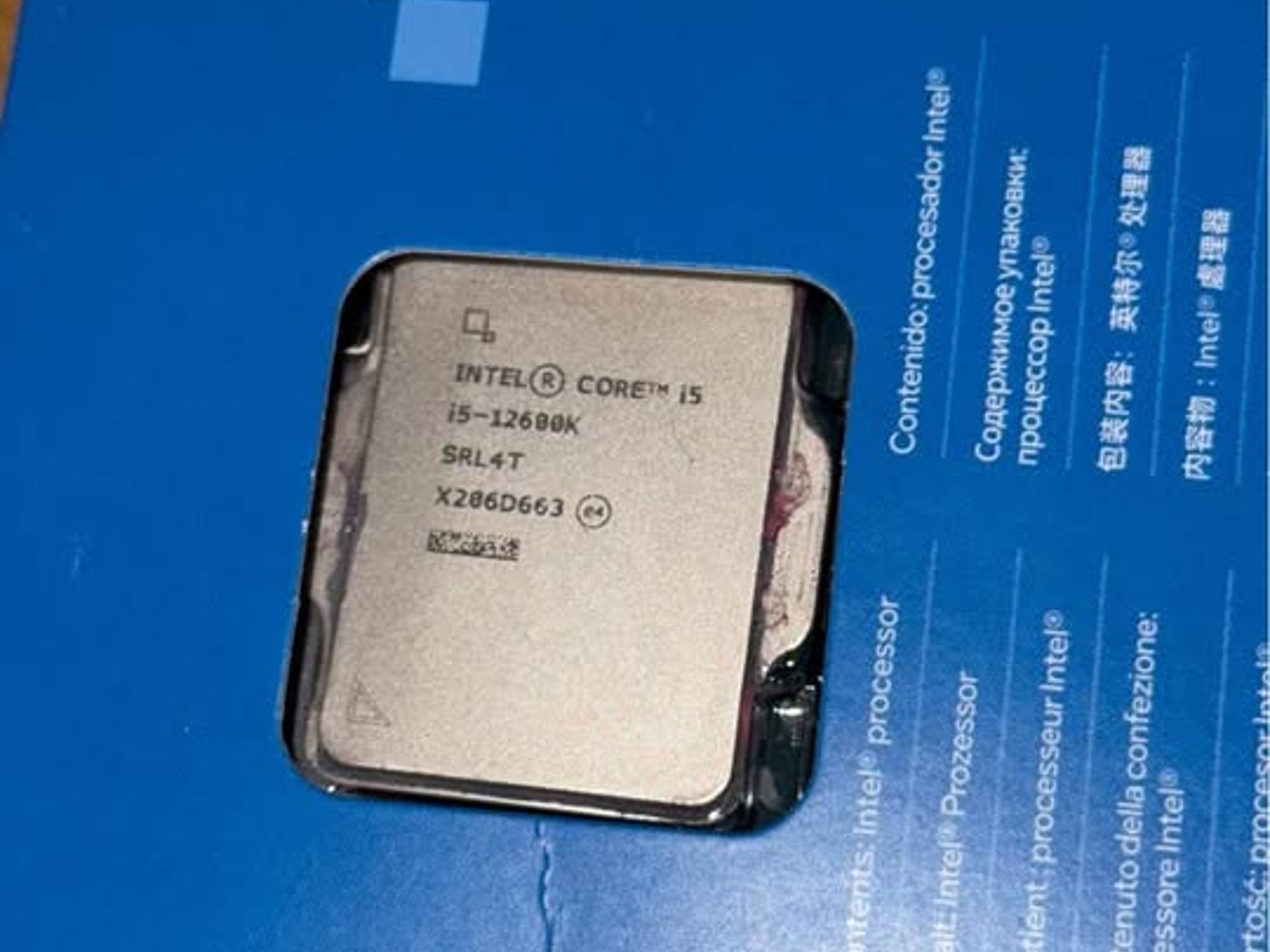 Intel i5 12600k