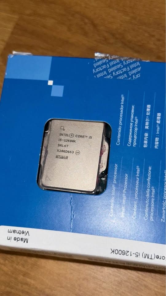 Intel i5 12600k
