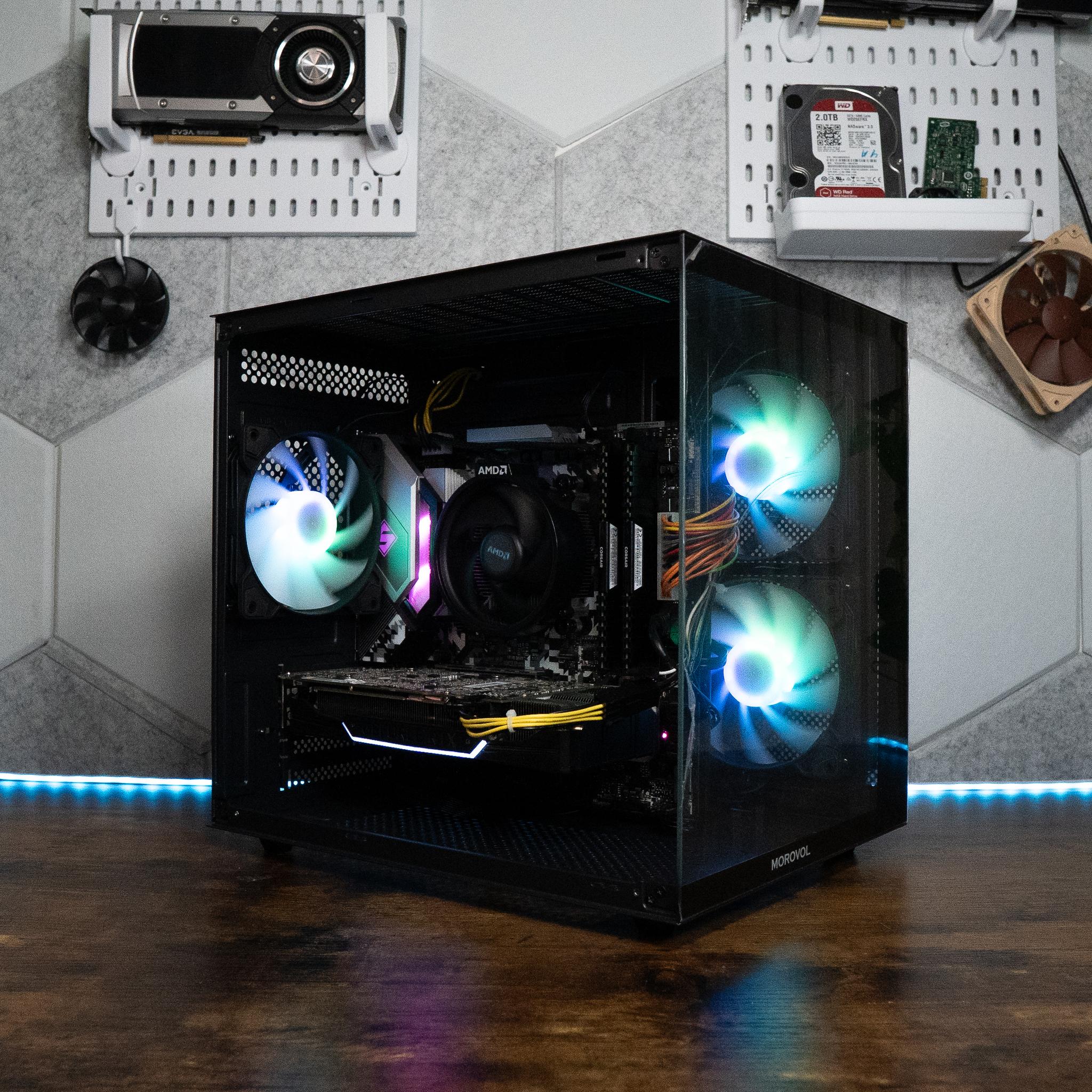 🌨🍬 | PNY RTX 2070 8GB OC | RYZEN 5 5600G | 32GB DDR4 RAM | 1.5TB | Arctic Candy