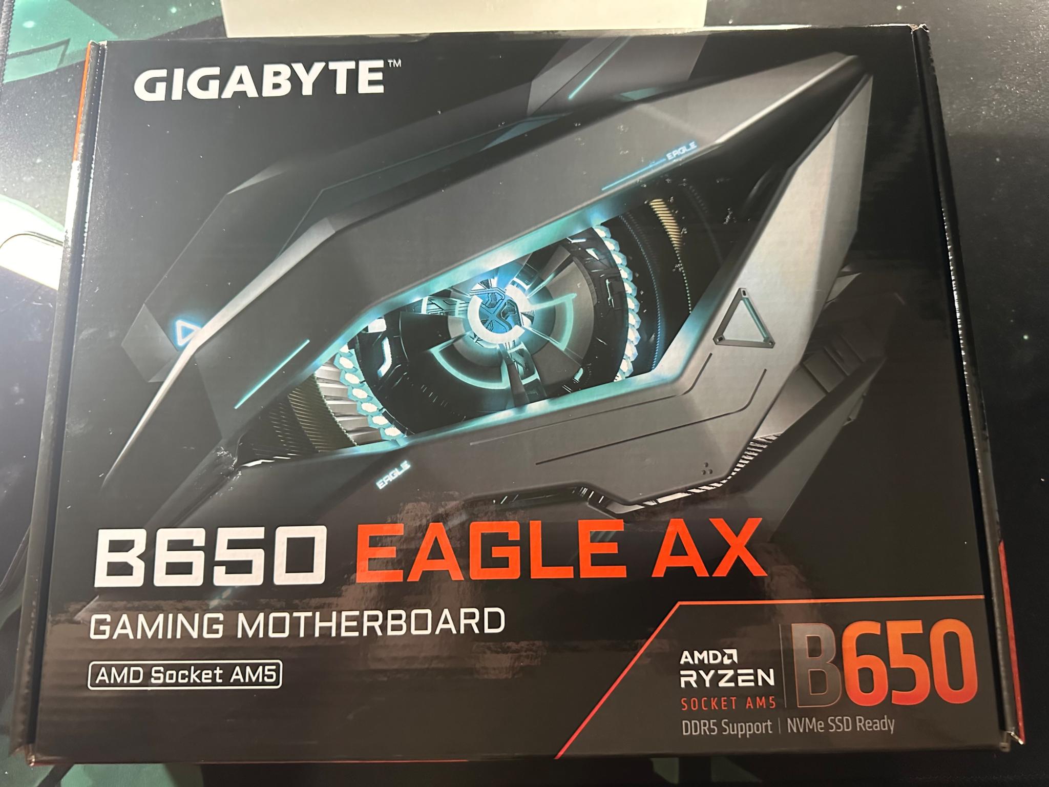 GIGABYTE B650 Eagle AX AM5 LGA 1718 AMD B650 ATX