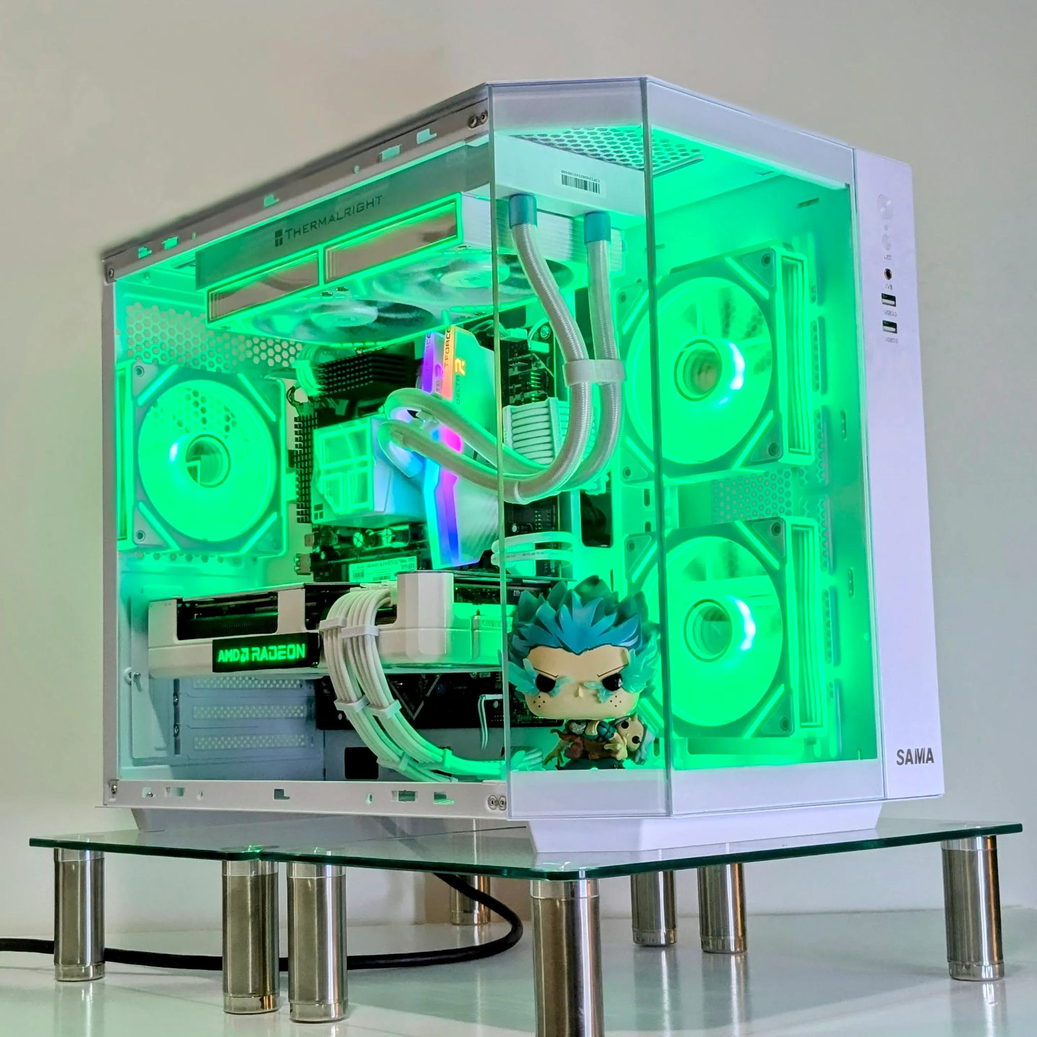 🧊⚡️Infinite Deku 2.0🤍RX 7900GRE🤍I5-12600K🤍Z690(OC*)🤍32GB TFORCE RAM🤍1TB NVMe SSD🤍Windows 11 Pro