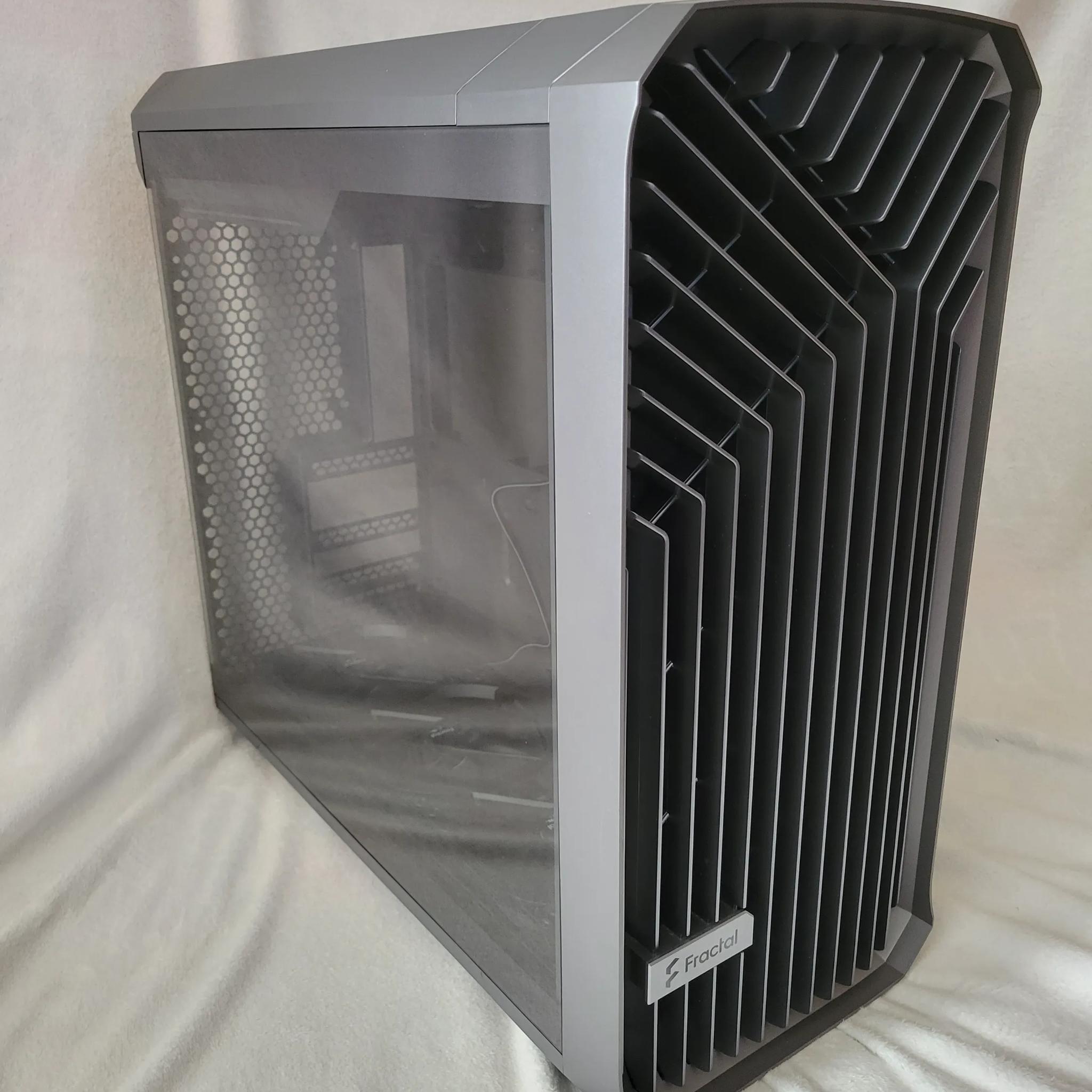 FRACTAL TORRENT EATX CASE, 2x180mm Front fans, NO RGB, Black