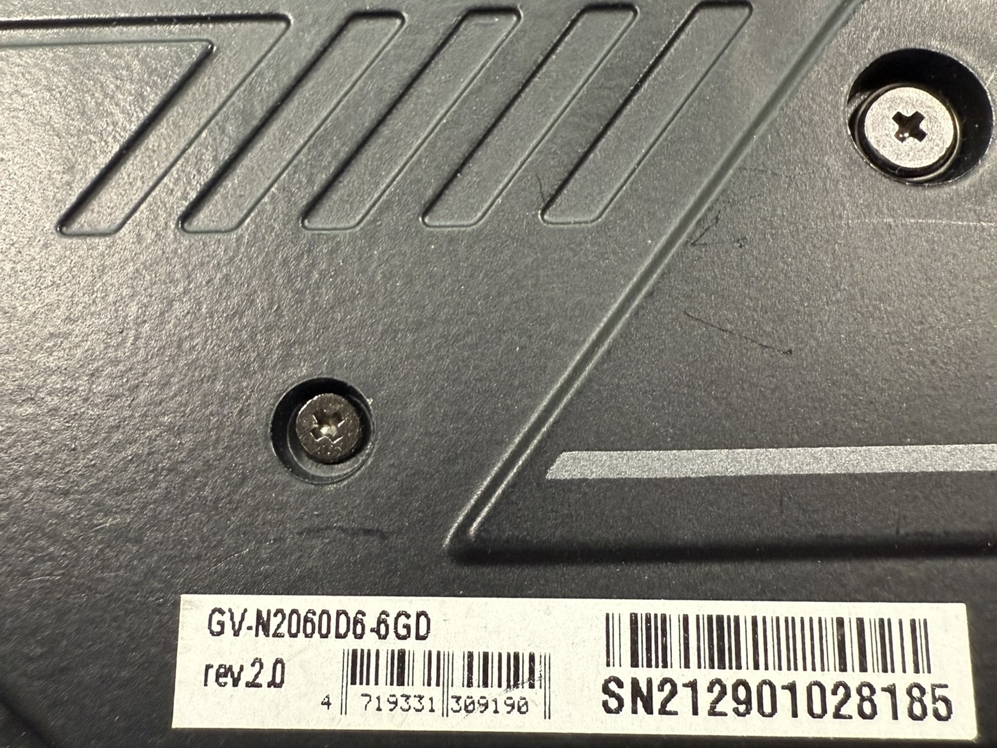 Gigabyte RTX 2060 OC 6gb