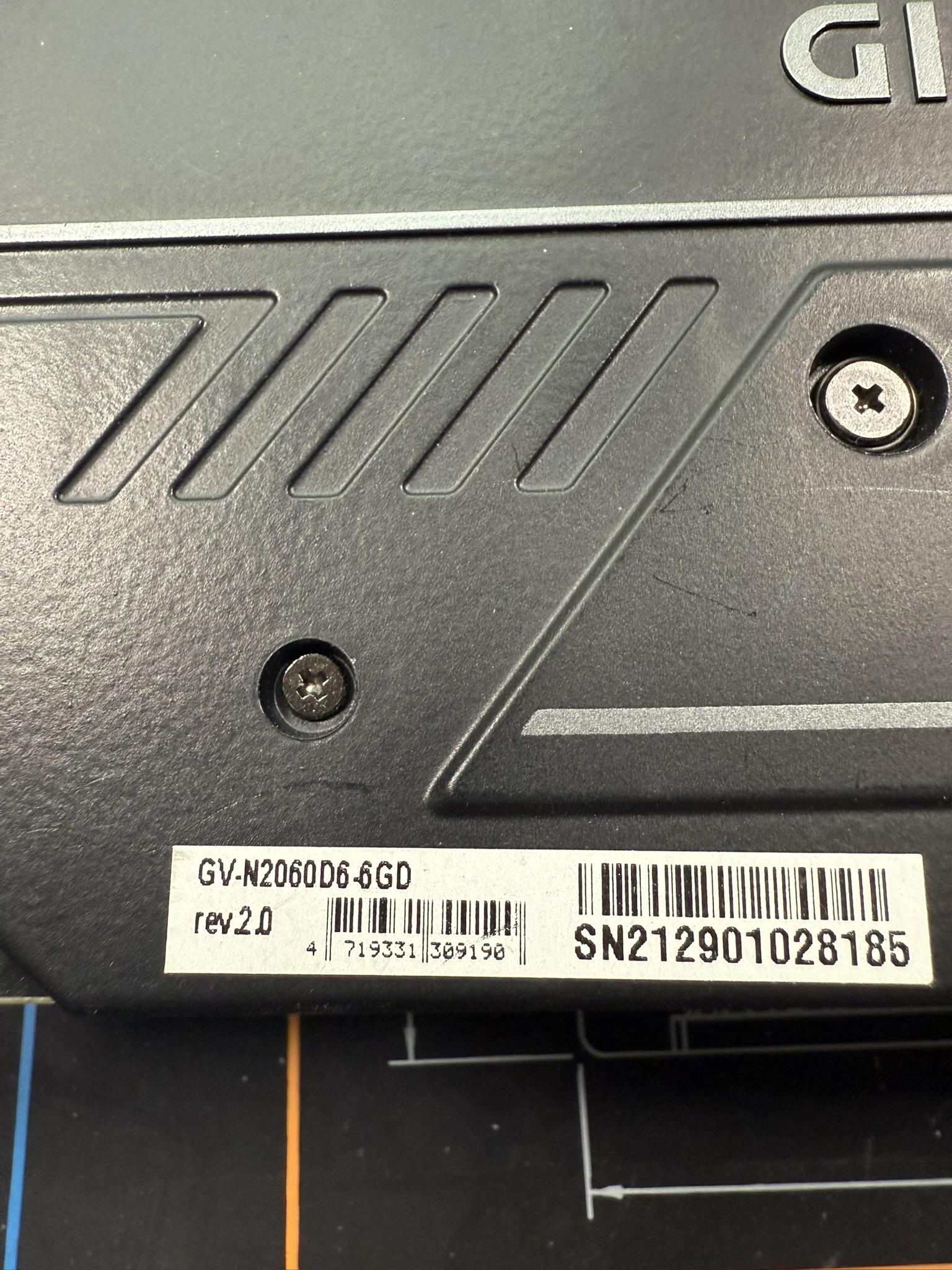 Gigabyte RTX 2060 OC 6gb