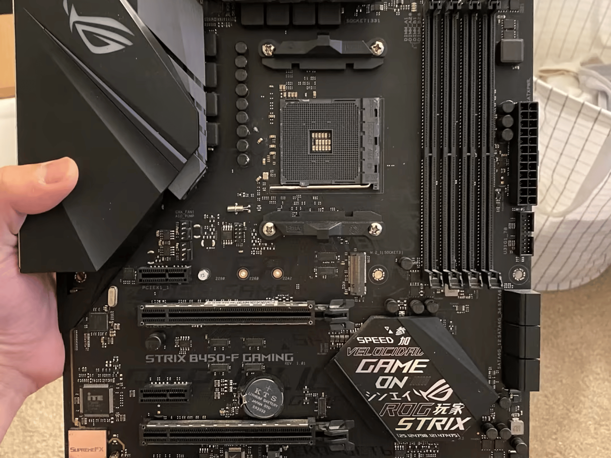 ASUS ROG STRIX B450-F AM4 Motherboard