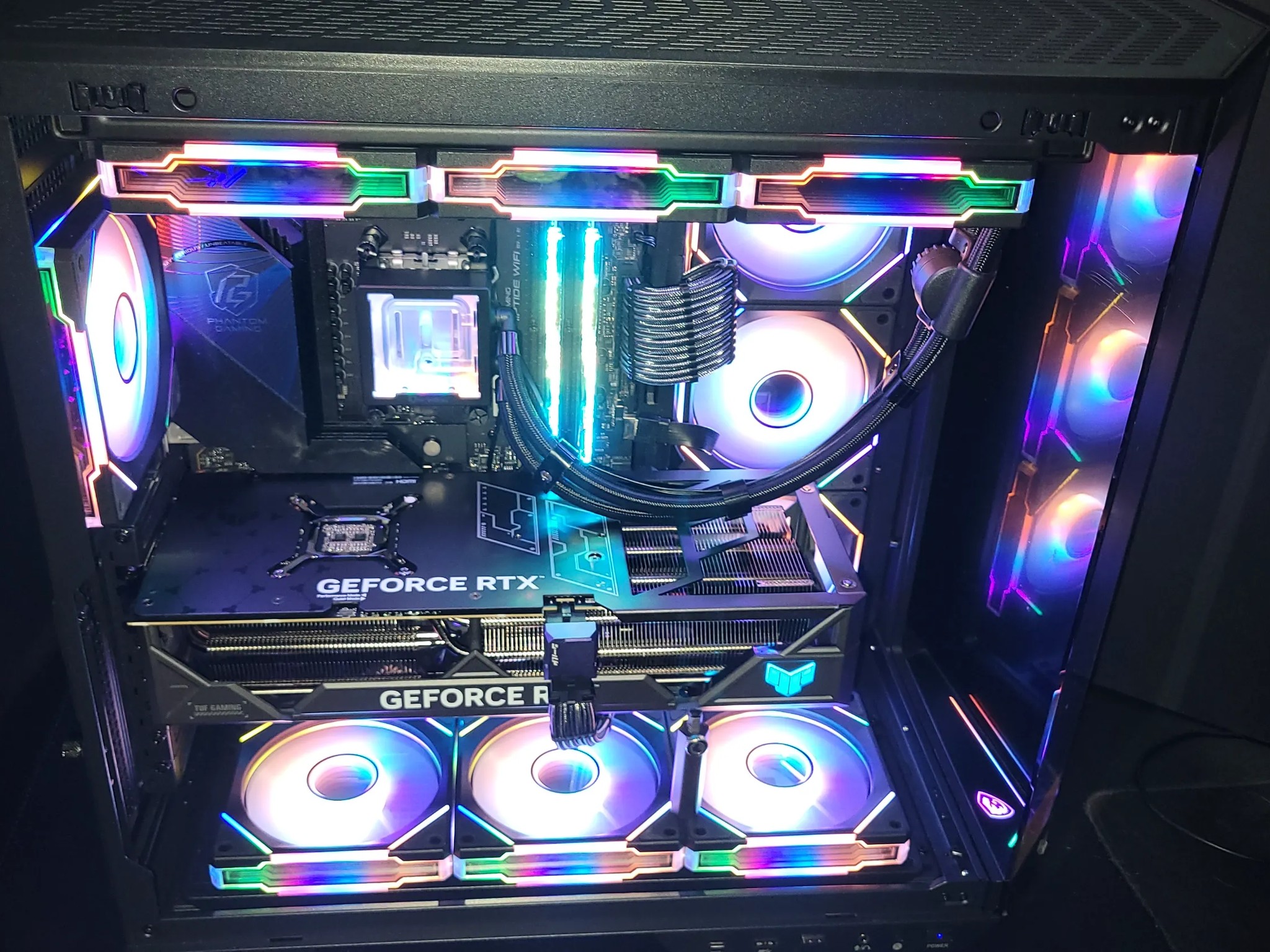 🚀Unleash Gaming Fury: Ryzen 7 7800X3D, TUF 4080 Super OC, 4TB M.2 SSD, 32GB DDR5!" 🚀
