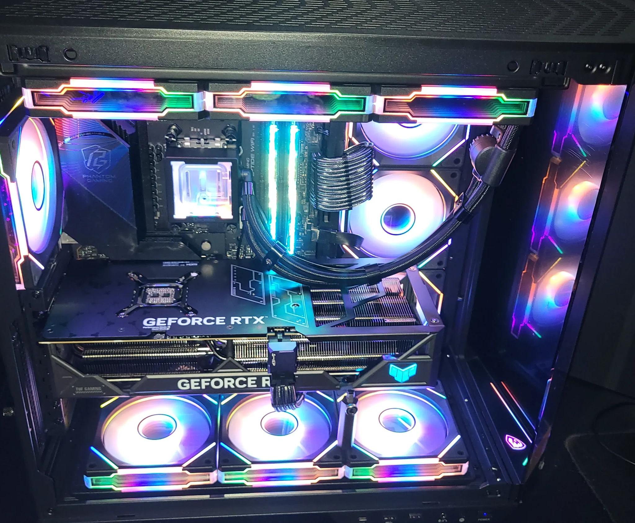 🚀Unleash Gaming Fury: Ryzen 7 7800X3D, TUF 4080 Super OC, 4TB M.2 SSD, 32GB DDR5!" 🚀
