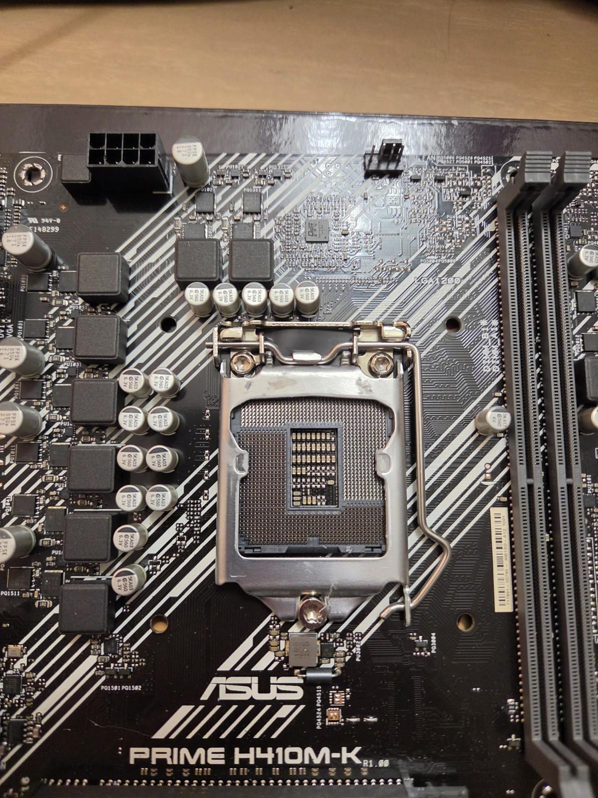 ASUS PRIME H410M-K LGA 1200 Intel 10th Gen H410 DDR4 USB3.2 Motherboard M-ATX